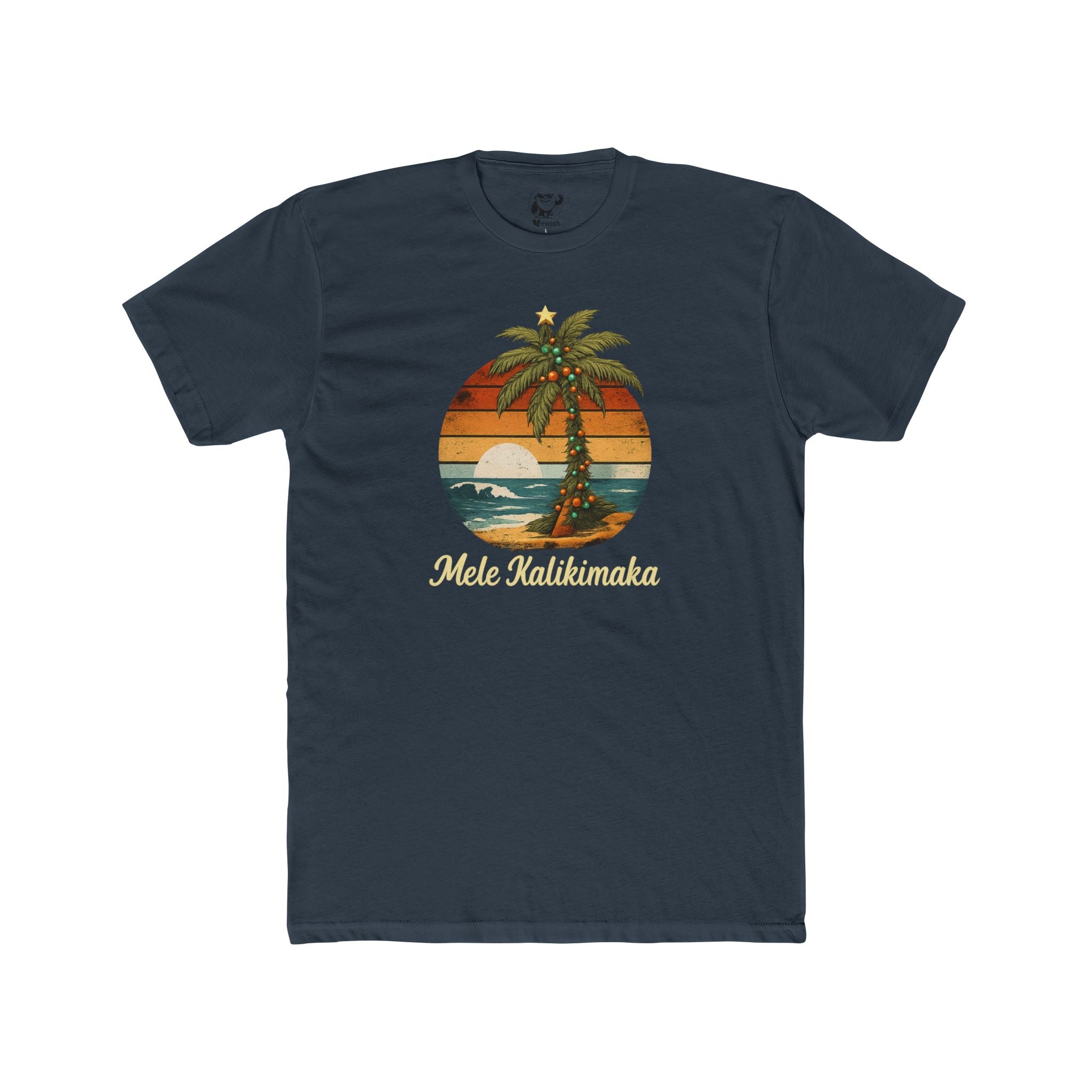 Mele Kalikimaka Tropical Christmas Tee