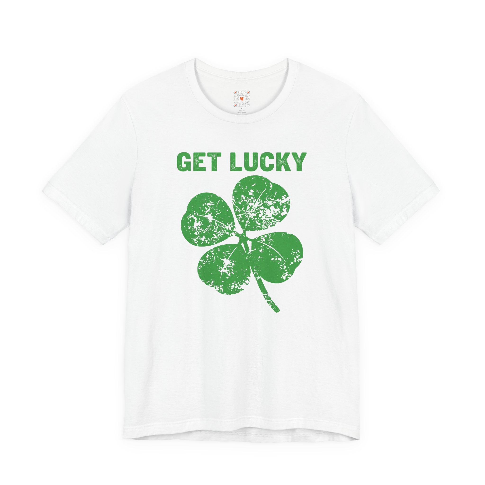 Get Lucky Shamrock T-Shirt — St. Patrick's Day Lucky Clover Tee