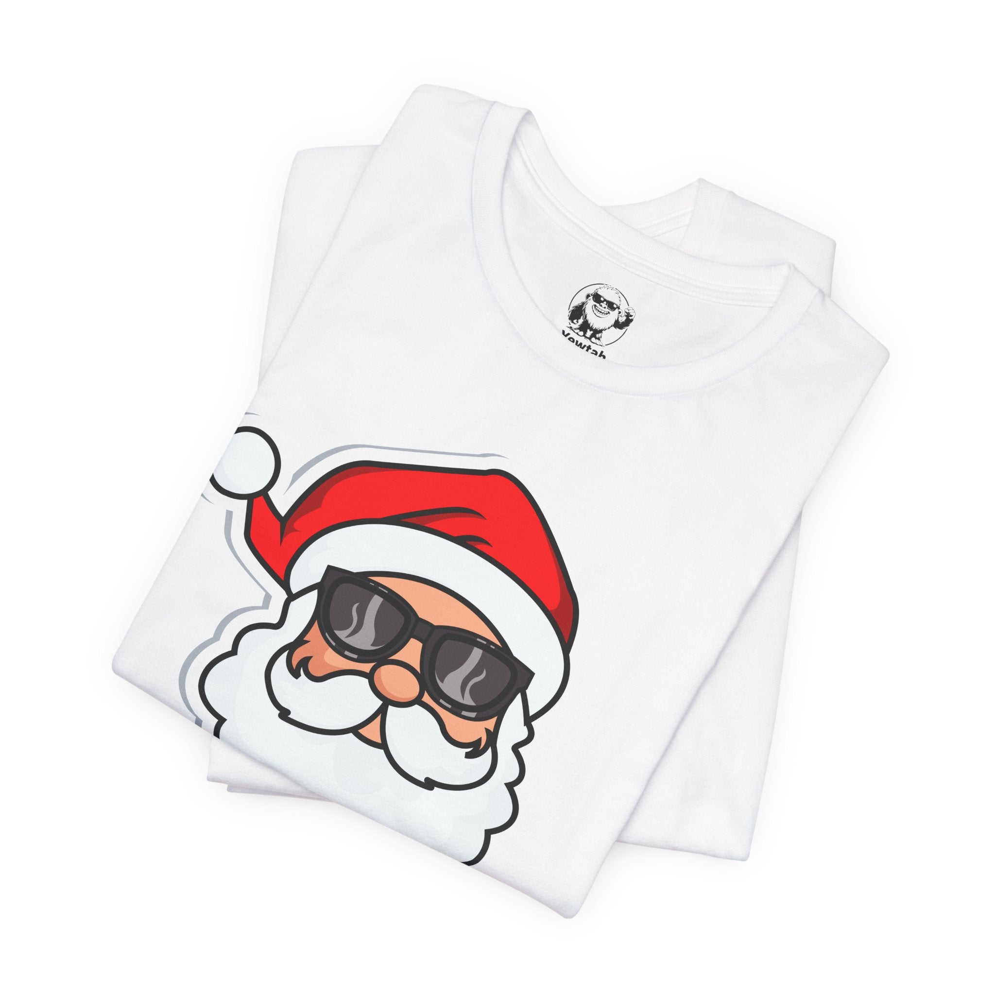 Santa with Sunglasses T‑Shirt — Cool Christmas Santa Tee