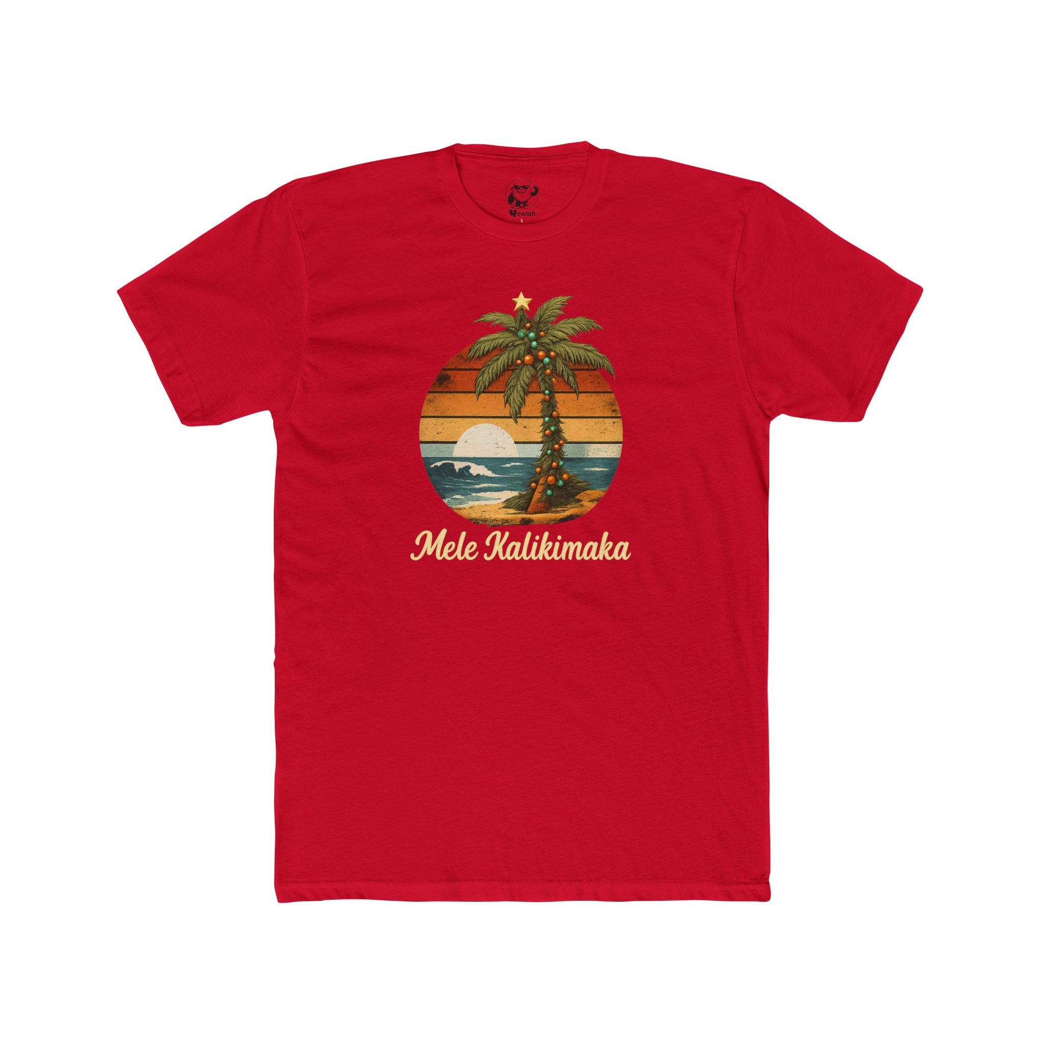 Mele Kalikimaka Tropical Christmas Tee