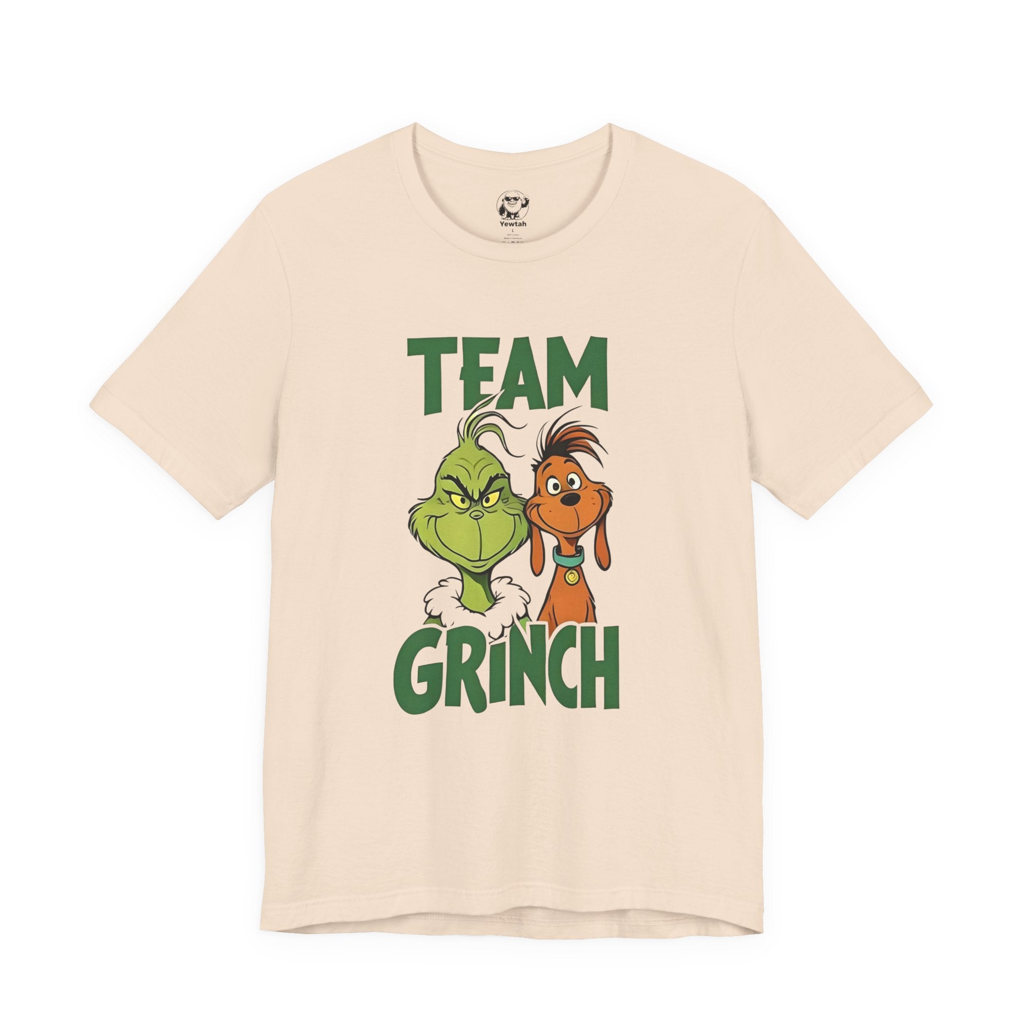 Team Grinch Tee — Funny Holiday Christmas T-Shirt with Grinch & Max Design