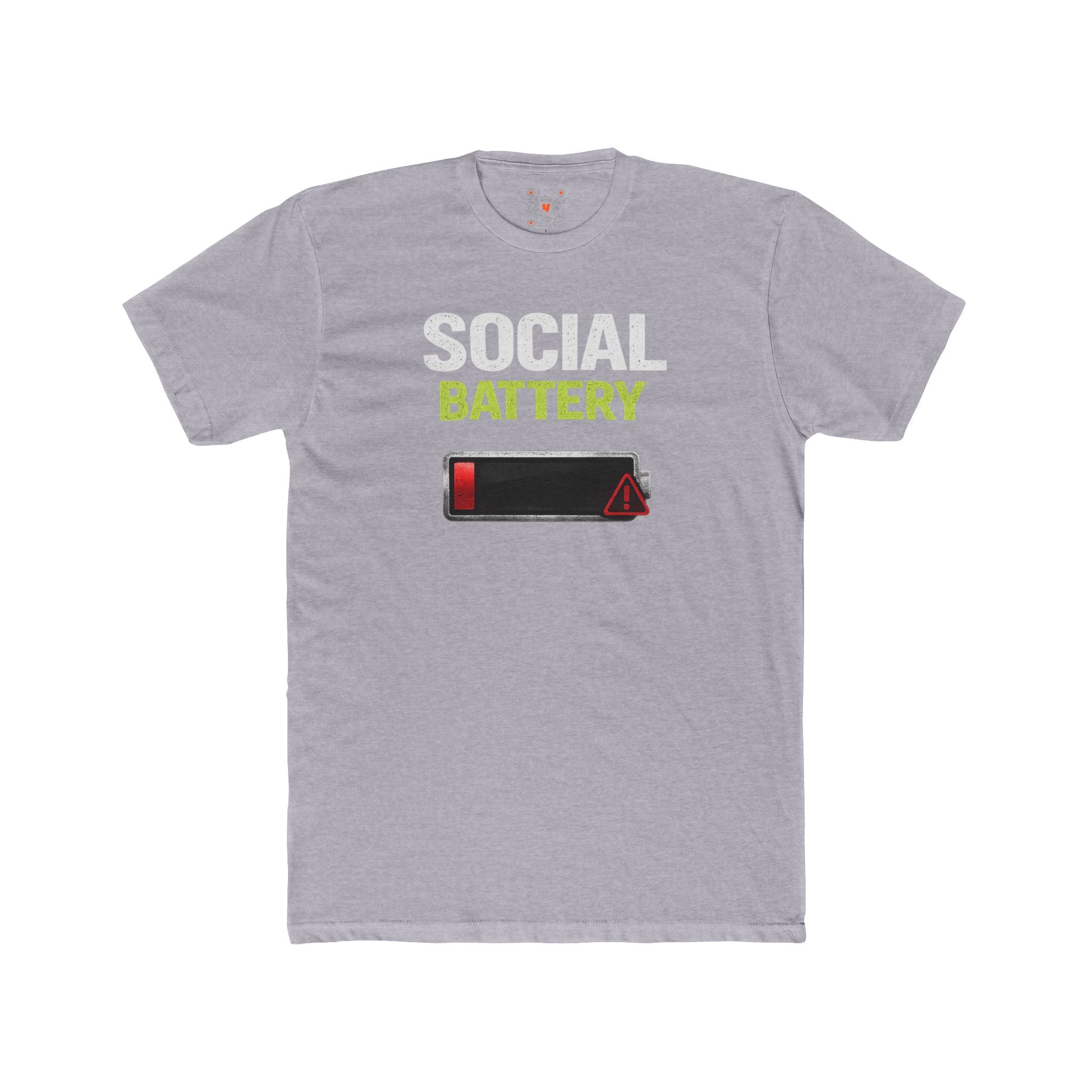 Social Battery Low T-Shirt — Funny Introvert Graphic Tee