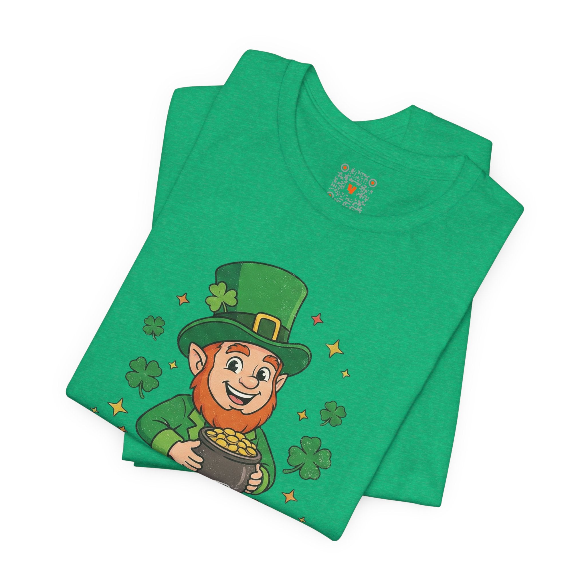 St. Patrick's Day Leprechaun Tee — "Kiss Me I'm Magically Delicious"