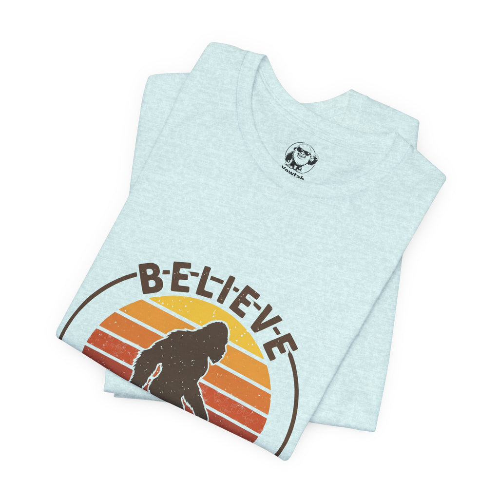 Believe Bigfoot Tee — Bigfoot Research Team Vintage Graphic T‑Shirt