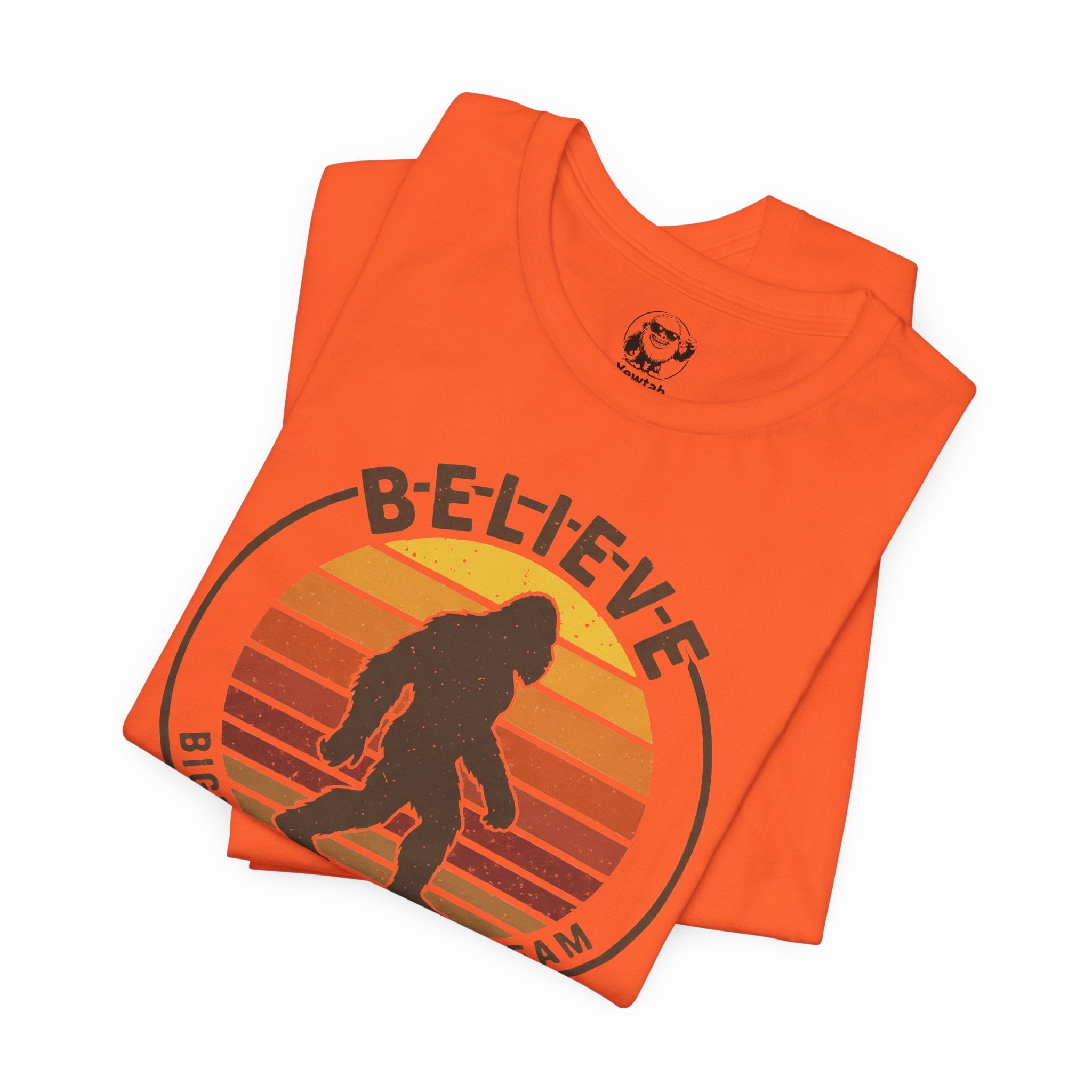 Believe Bigfoot Tee — Bigfoot Research Team Vintage Graphic T‑Shirt