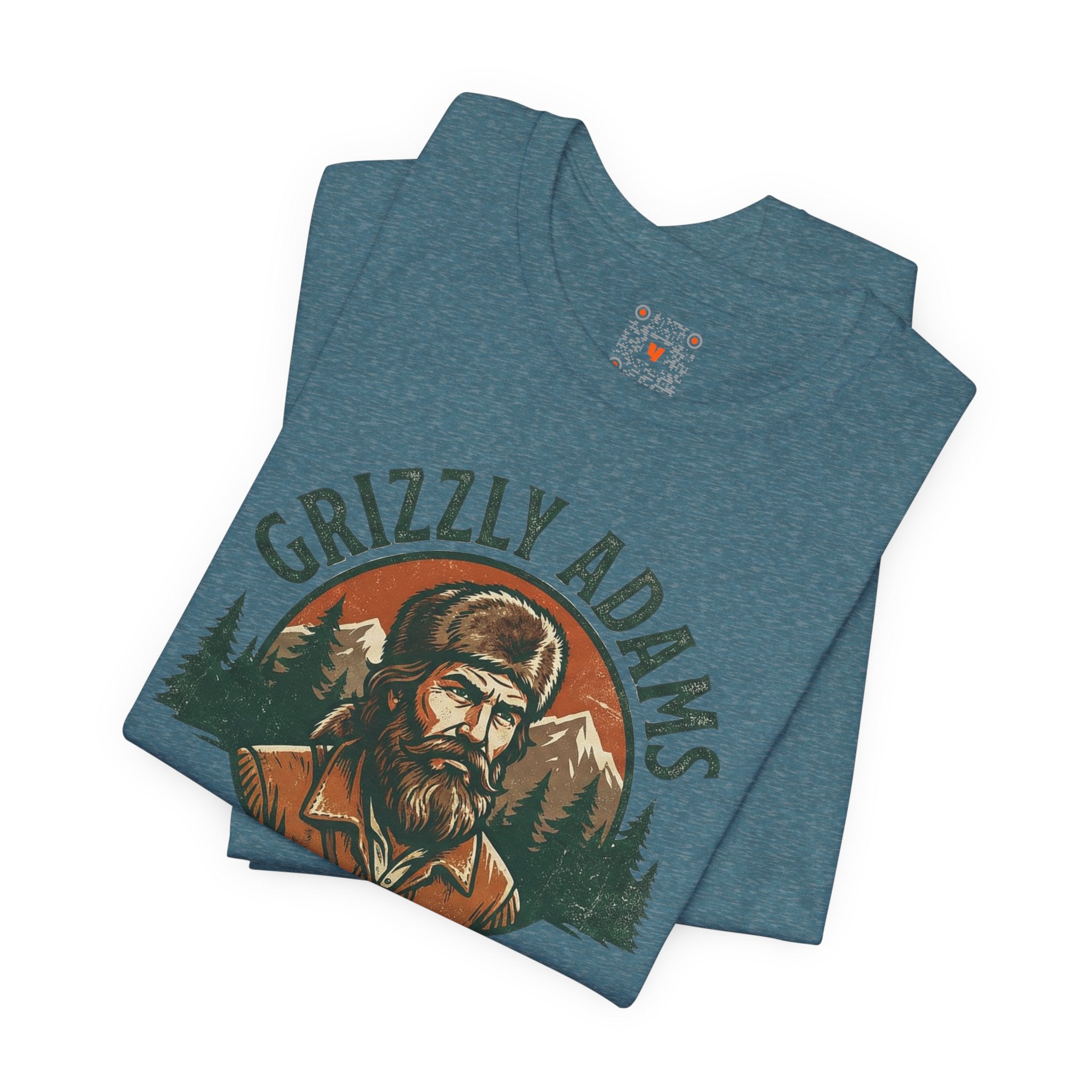 Grizzly Adams Had a Beard Tee — Vintage Outdoors Beard Lover Tee