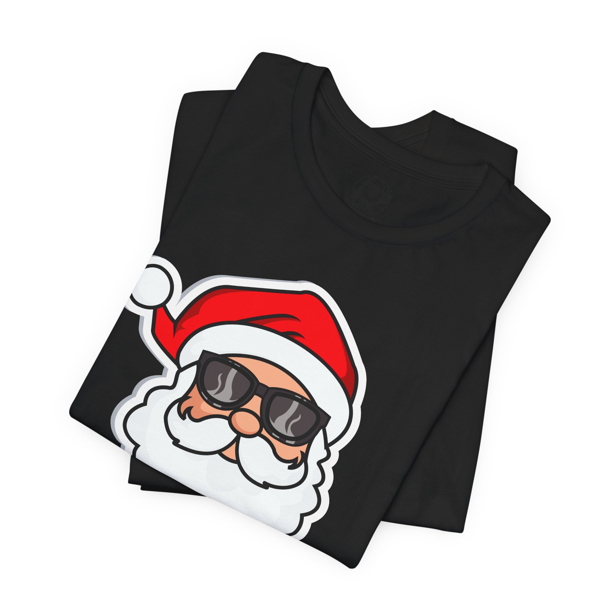 Santa with Sunglasses T‑Shirt — Cool Christmas Santa Tee