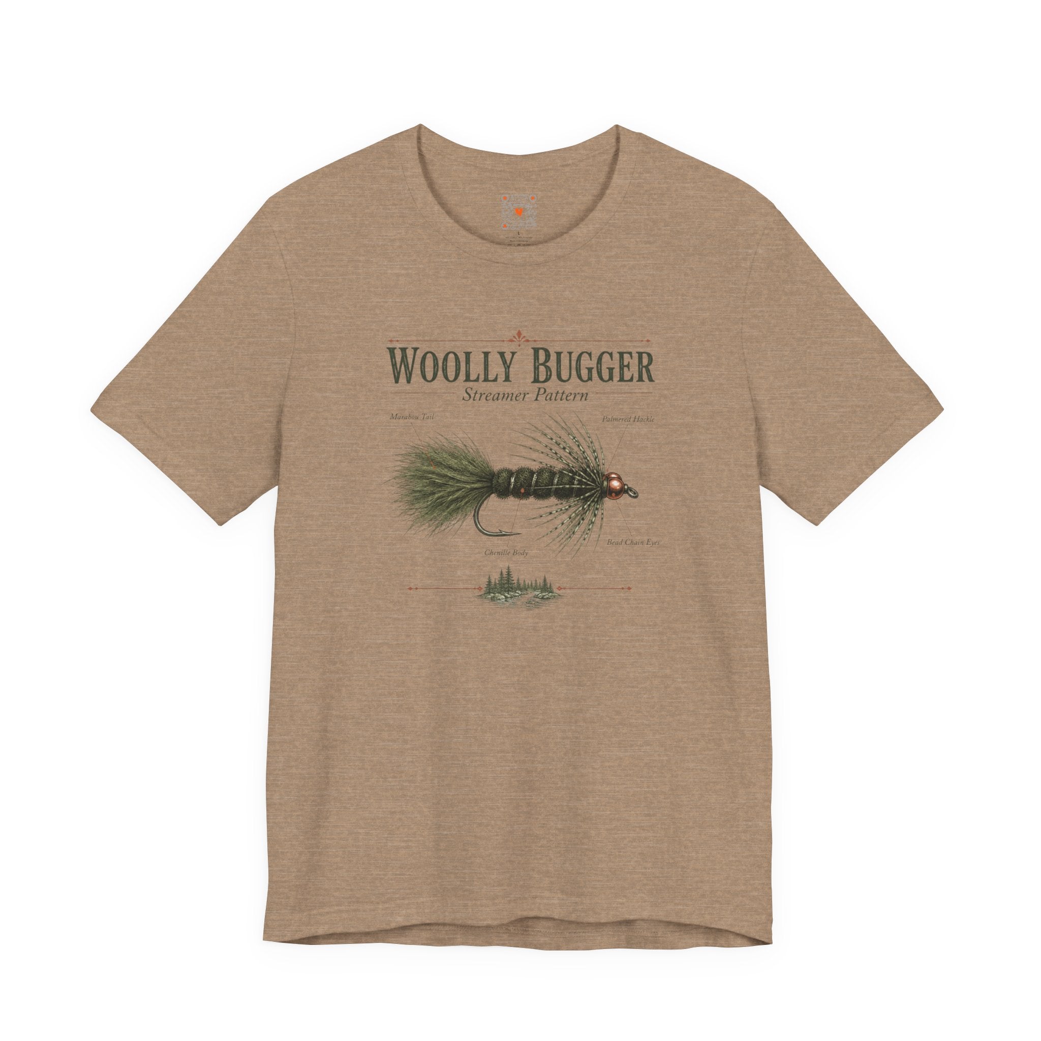 Woolly Bugger Fly Fishing Tee