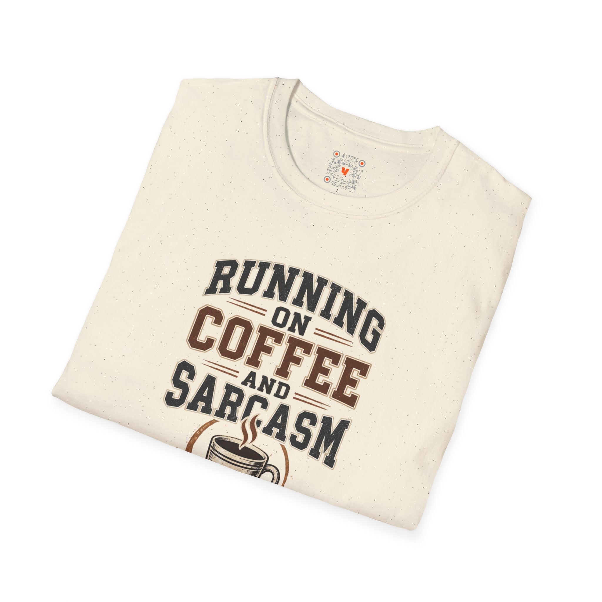 Running on Coffee and Sarcasm Tee