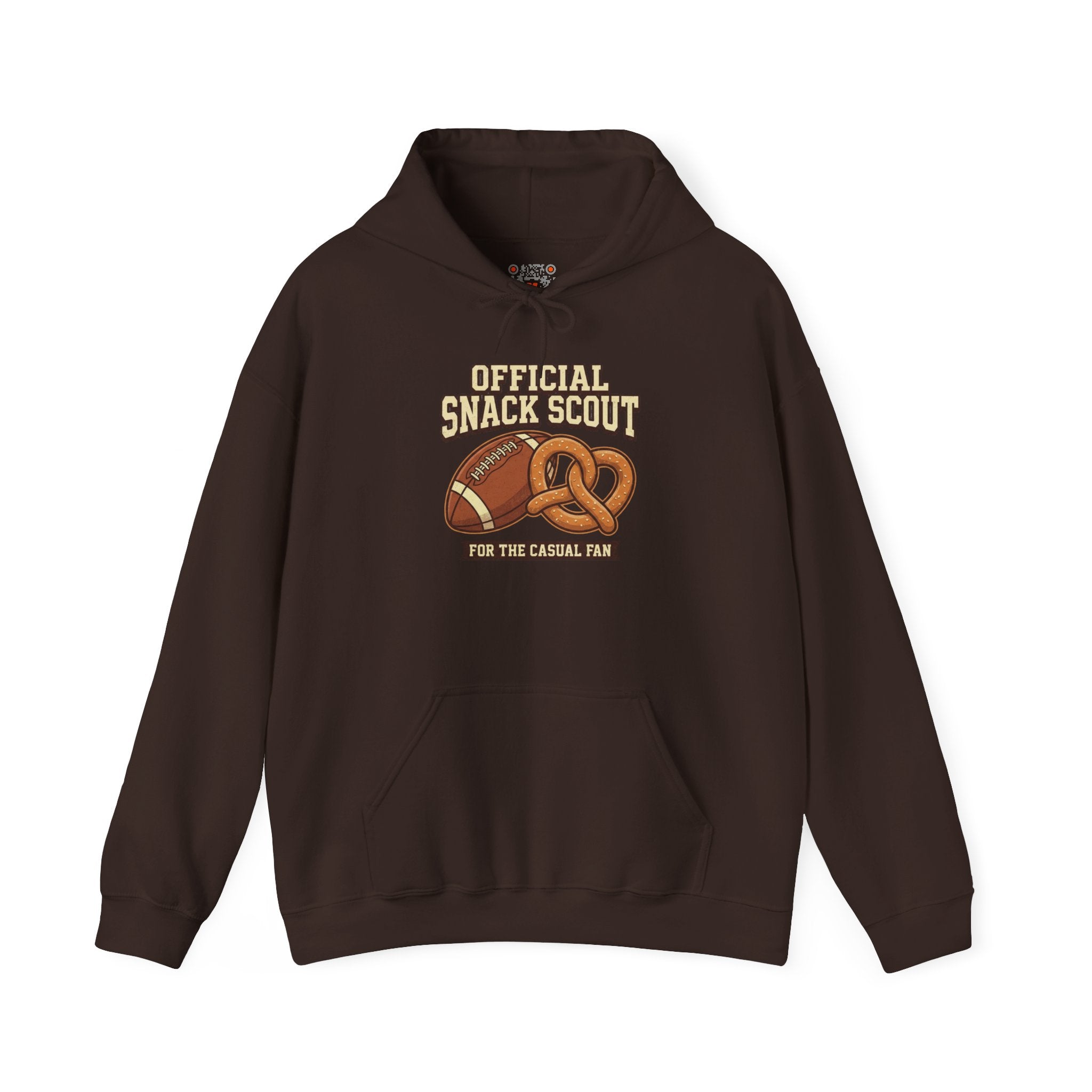 Official Snack Scout Football & Pretzel Graphic Hoodie