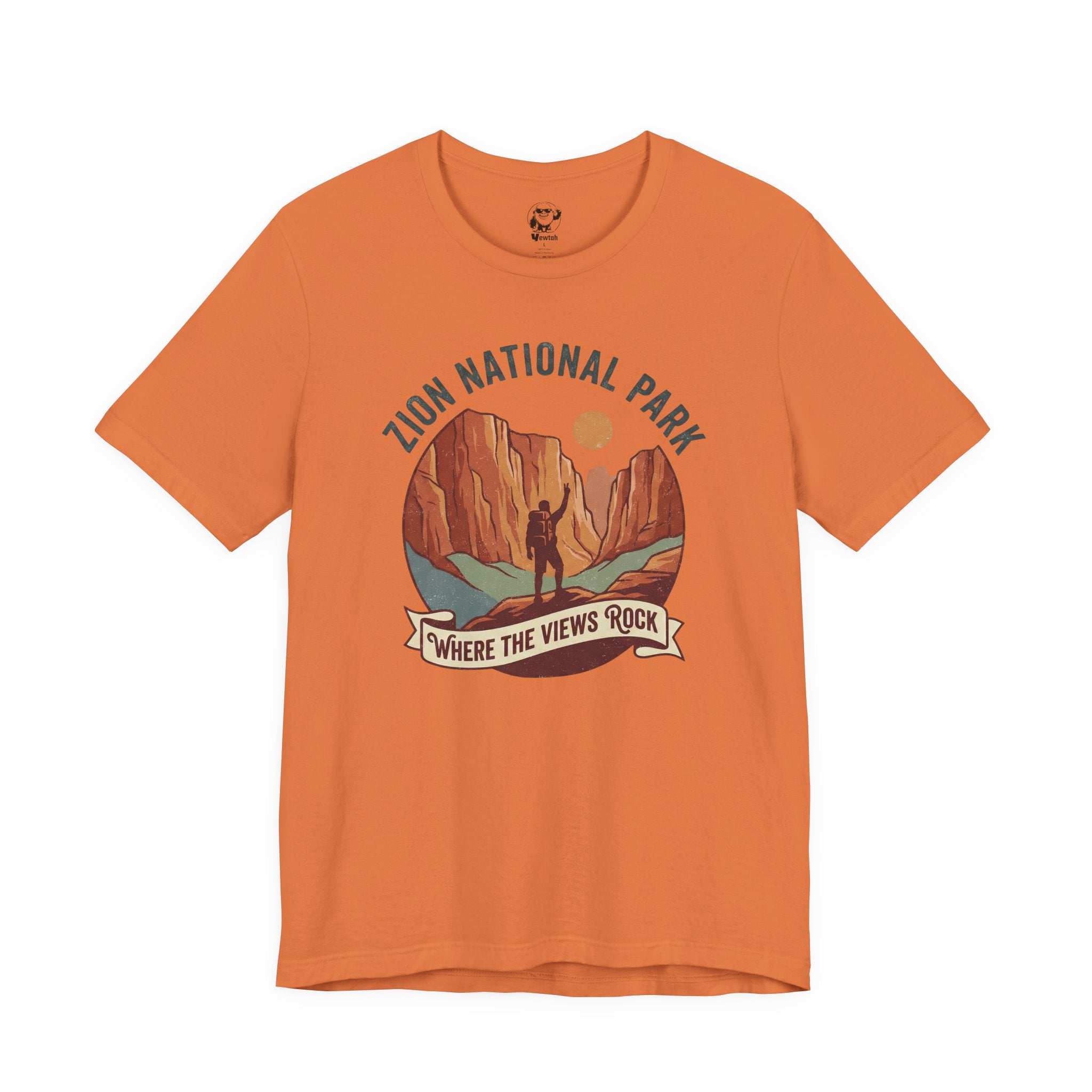 Zion National Park Tee — "Where the Views Rock" Adventure T‑Shirt