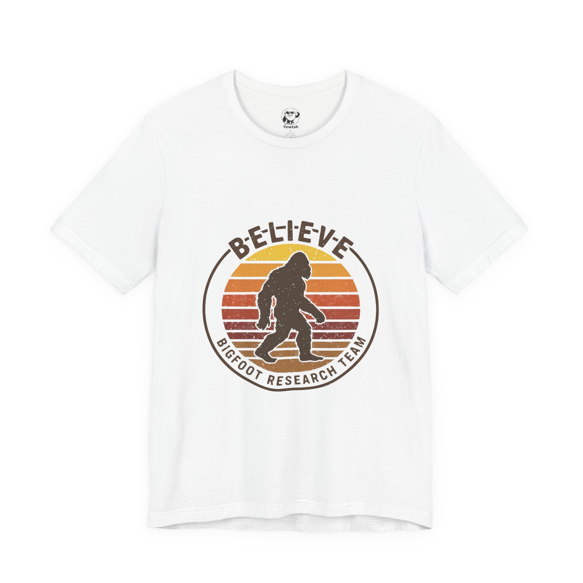 Believe Bigfoot Tee — Bigfoot Research Team Vintage Graphic T‑Shirt