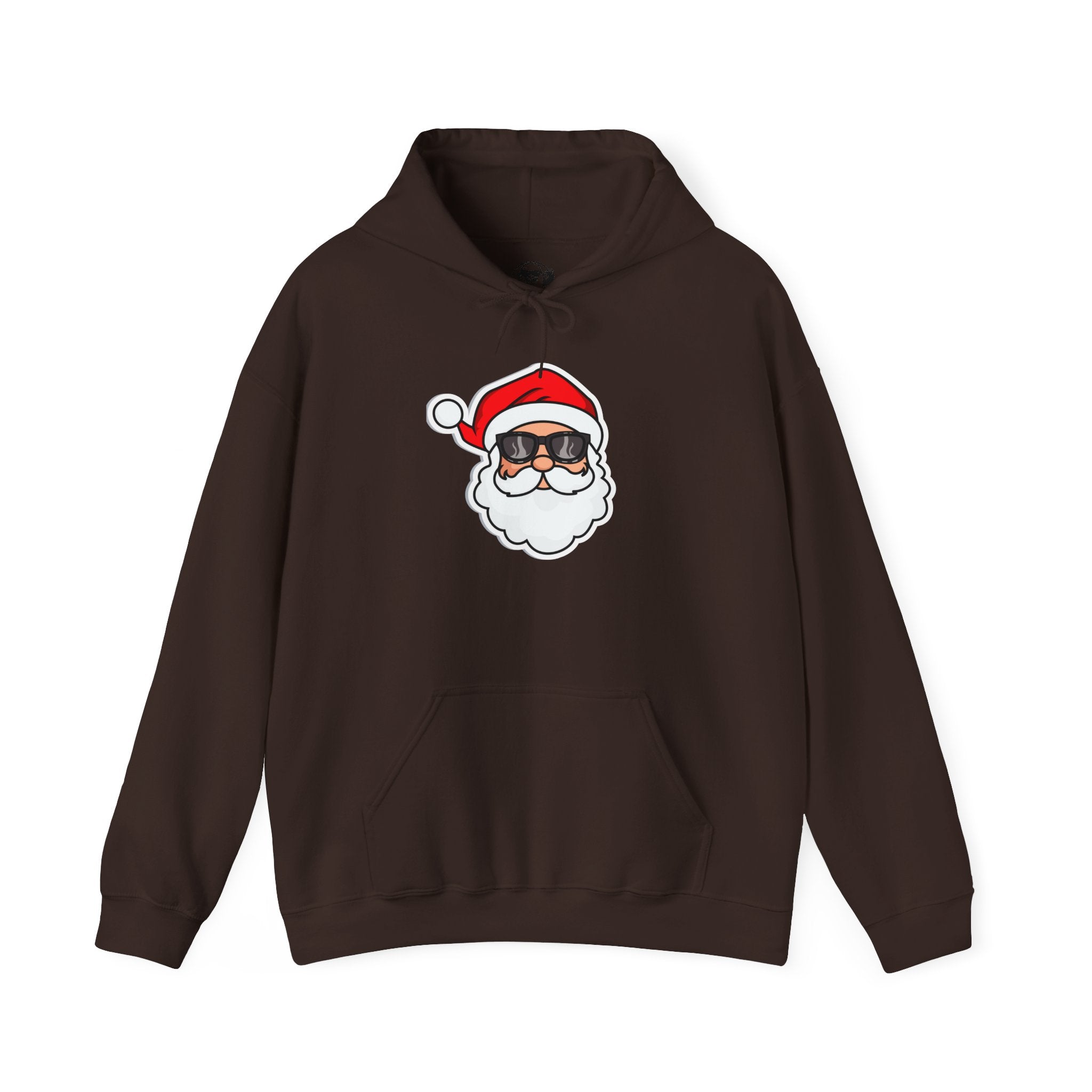 Chill Santa Face Hoodie