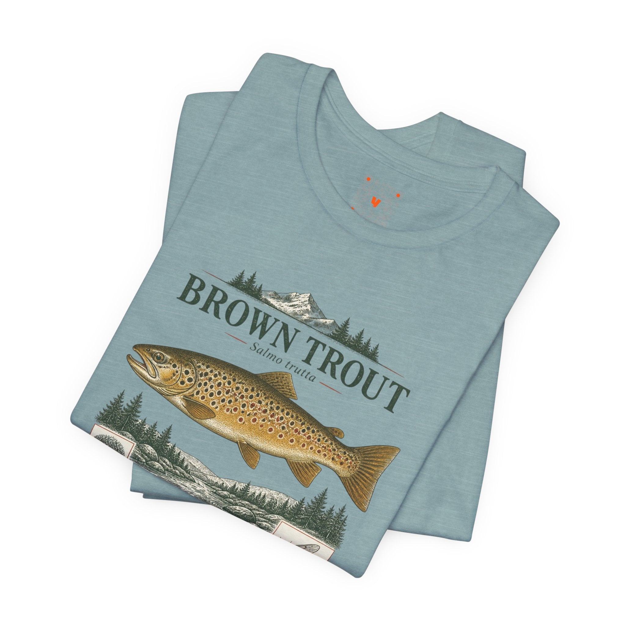 Brown Trout Fishing Tee