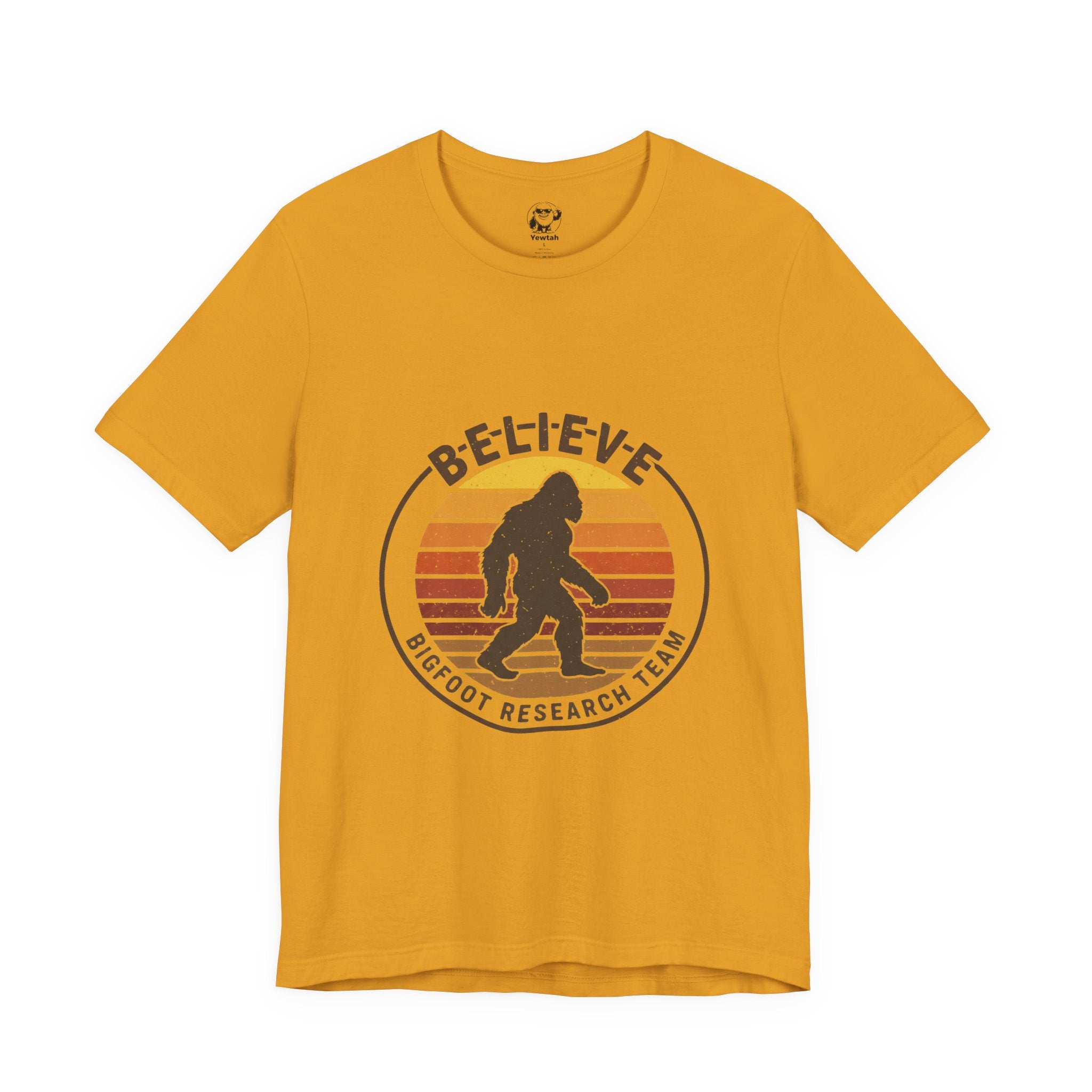 Believe Bigfoot Tee — Bigfoot Research Team Vintage Graphic T‑Shirt