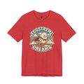 Eggstreme Dreams T-Shirt — Retro Superhero Egg Graphic Tee
