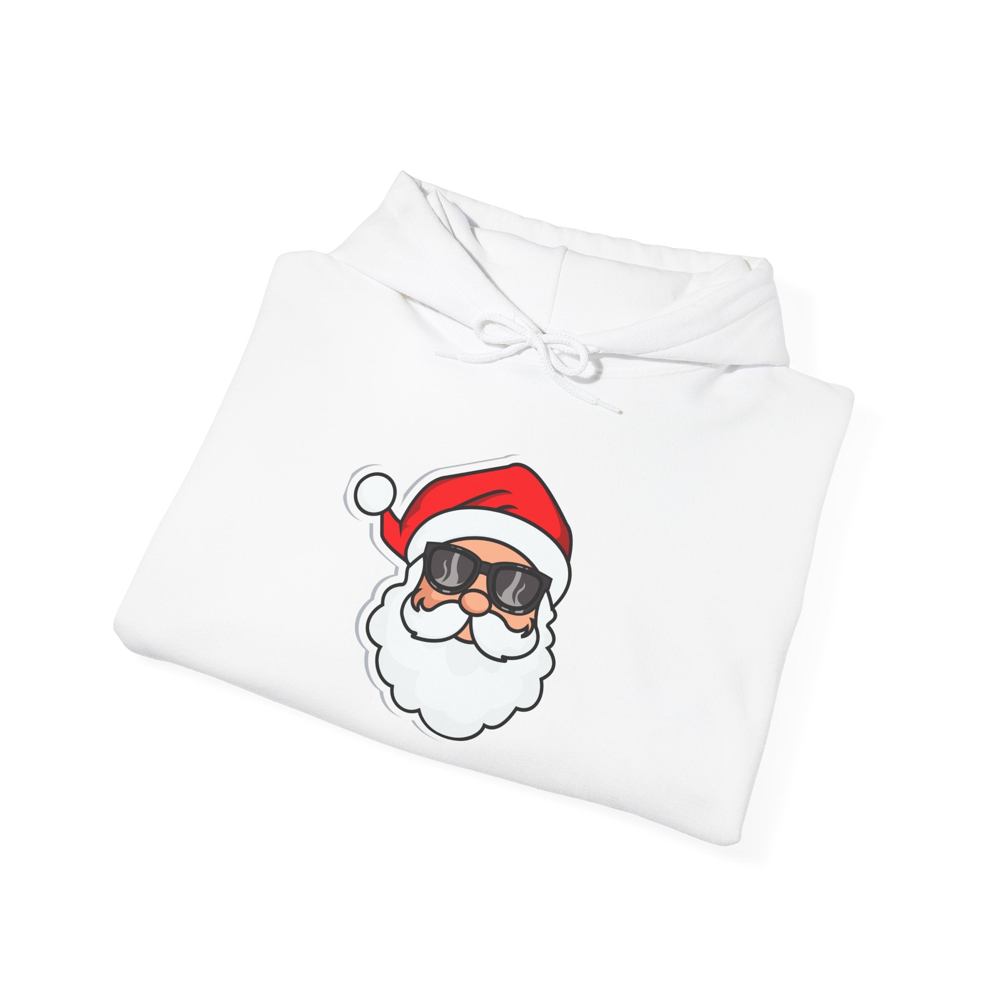 Chill Santa Face Hoodie