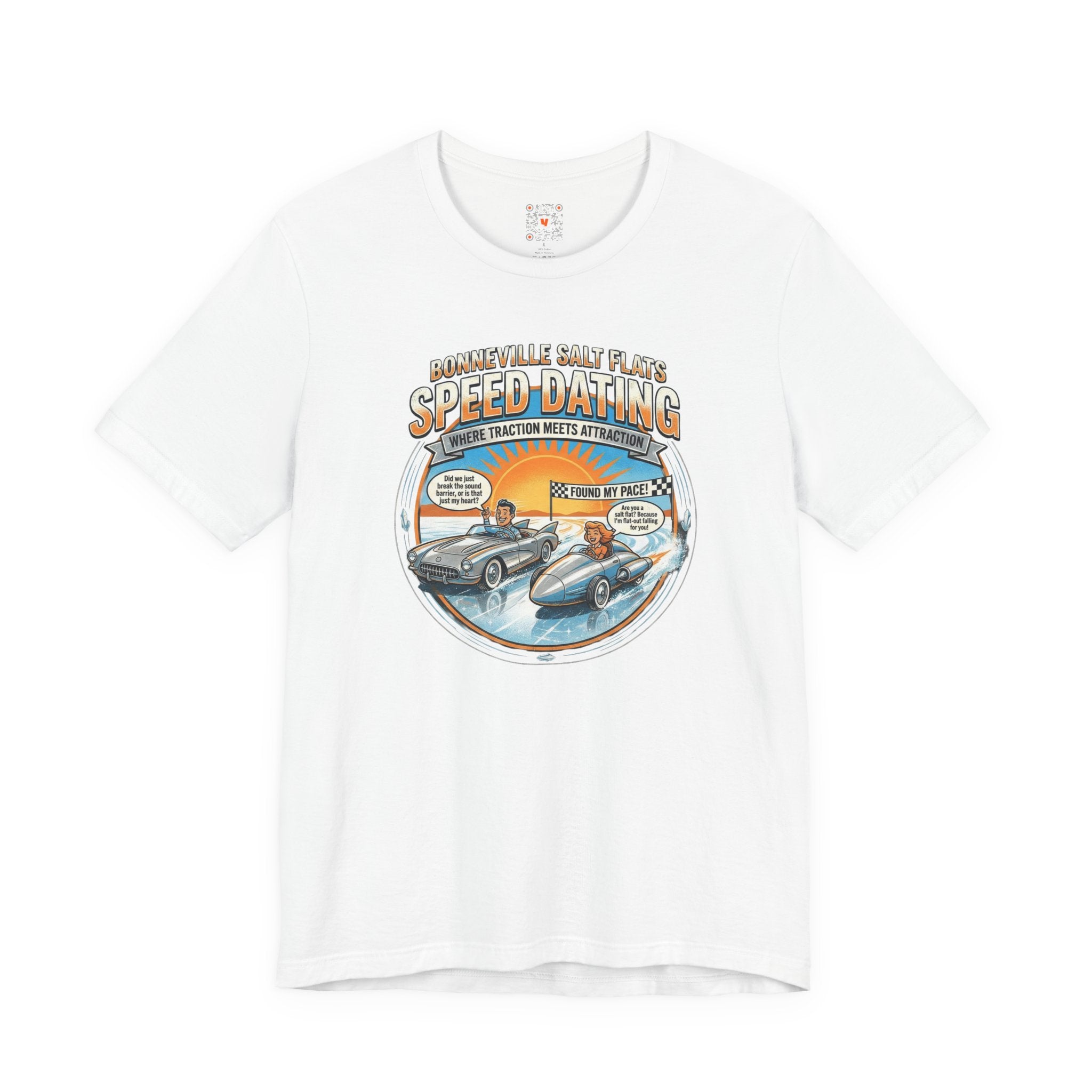 Speed-Dating Classic Car Tee — Bonneville Salt Flats Tee