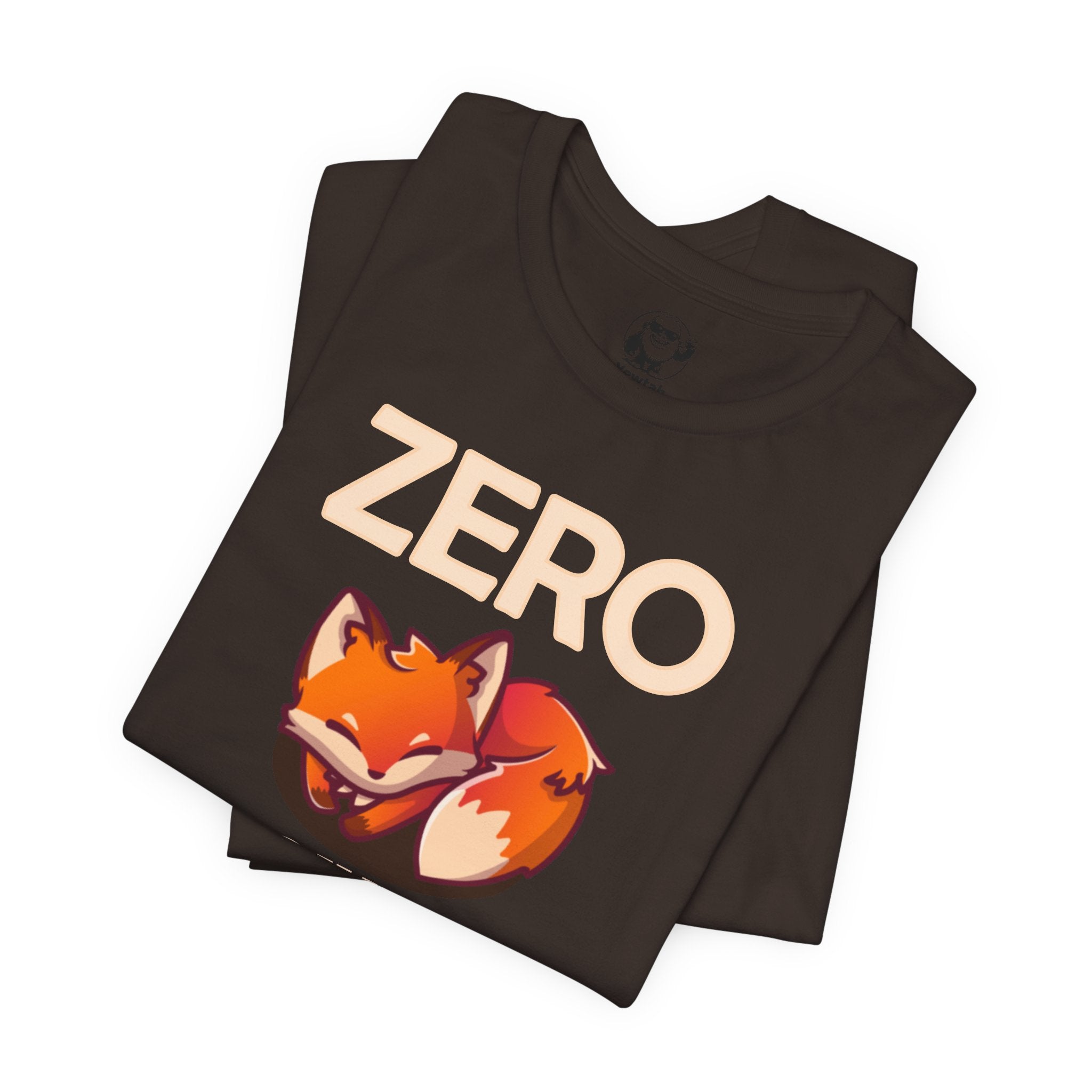 Zero Fox Given T-Shirt — Funny Fox Graphic Tee for Casual Wear & Gifts