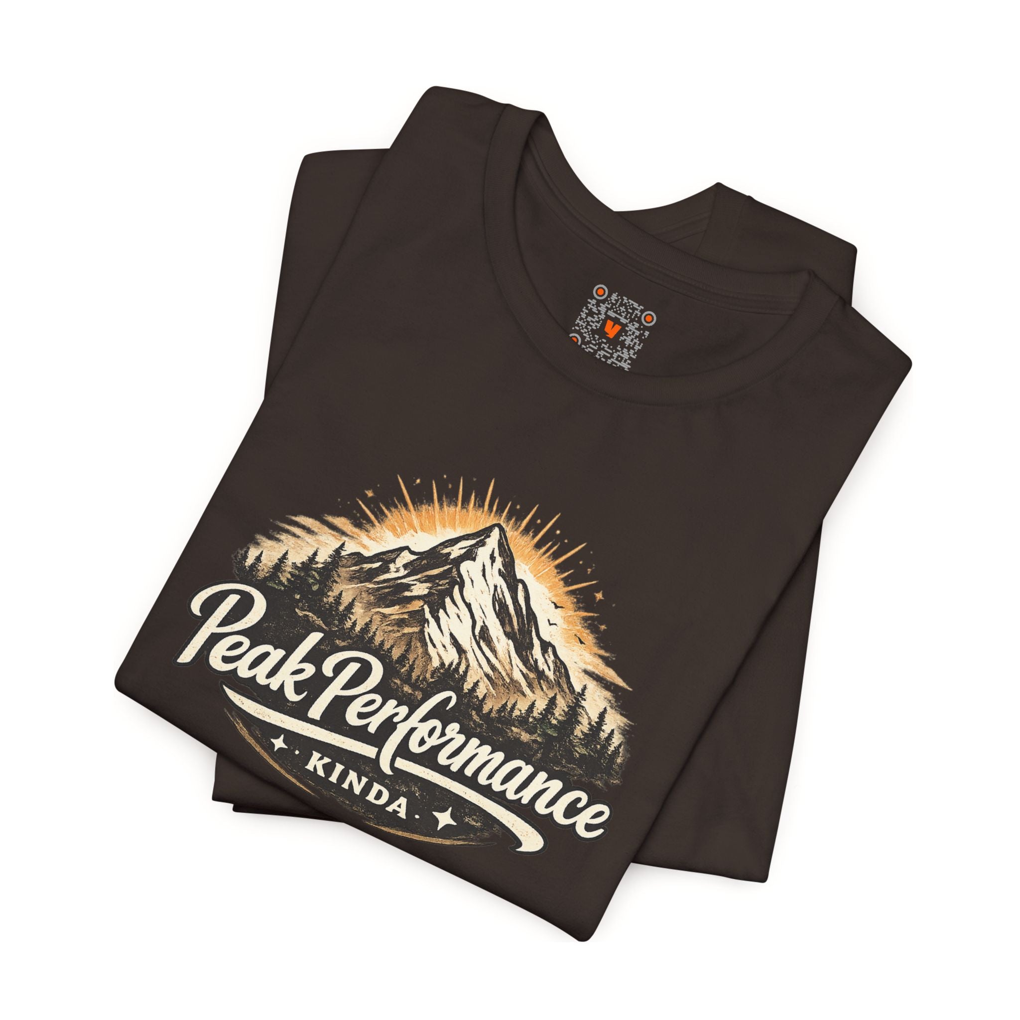 Peak Performance Kinda Tee — Mountain Adventure Graphic T-Shirt