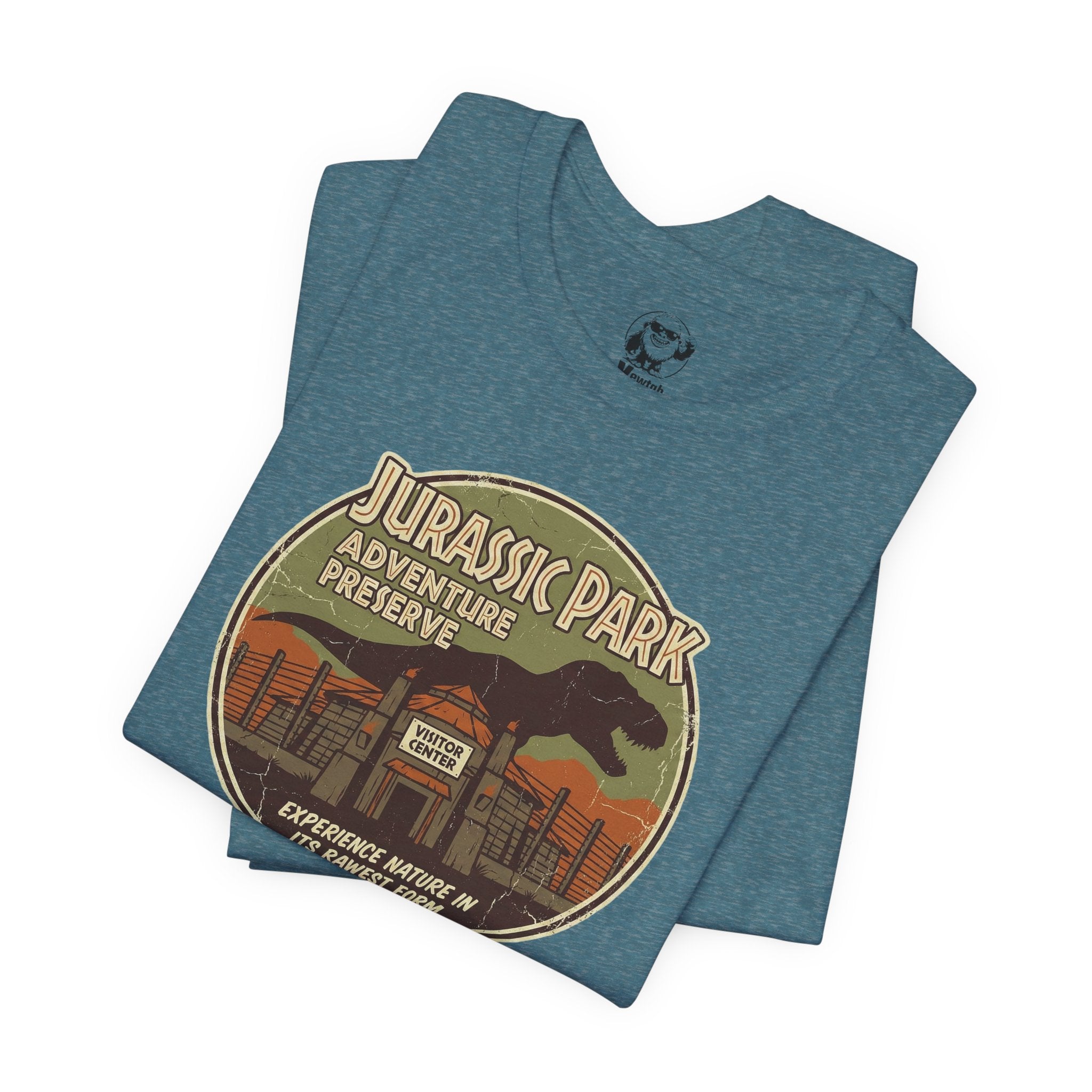 Jurassic Park Adventure Preserve Retro Graphic Tee