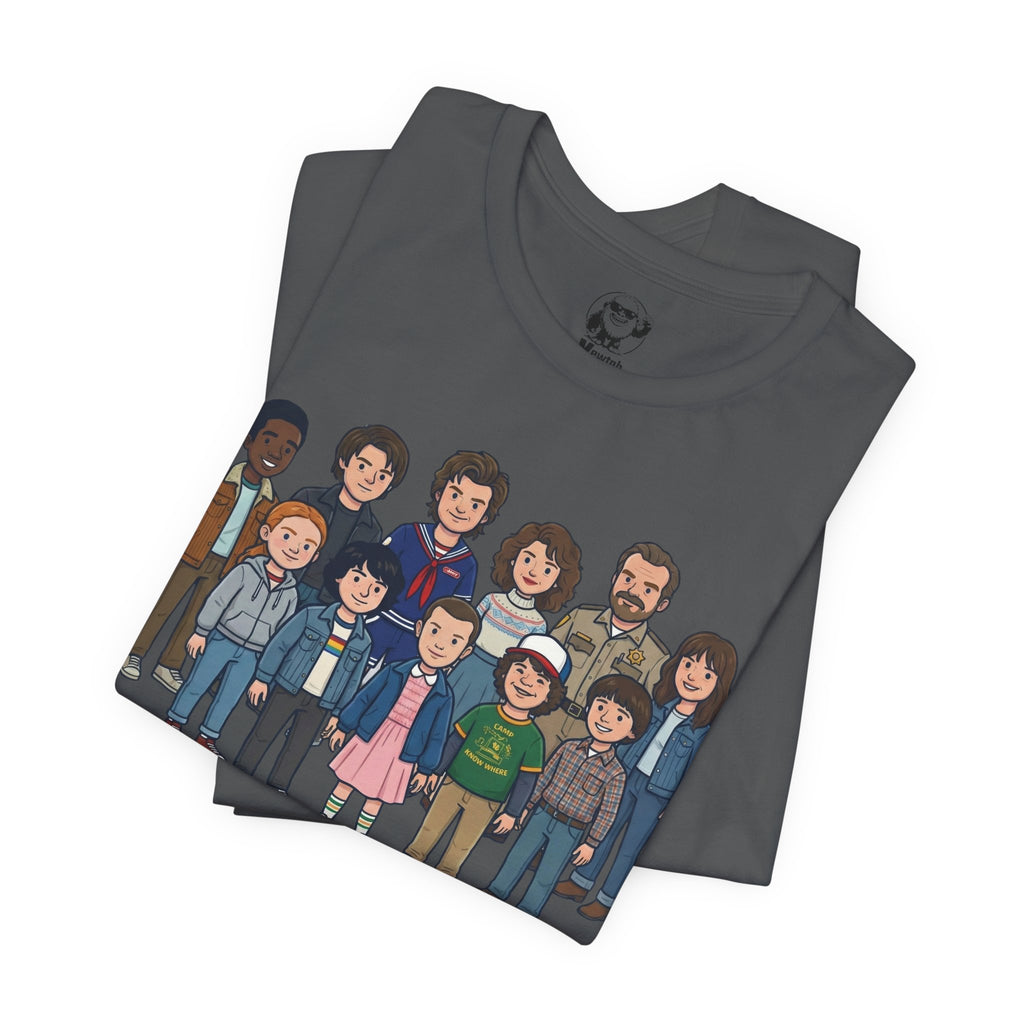 Stranger Things Tee — Cute Retro Cartoon Character Tee