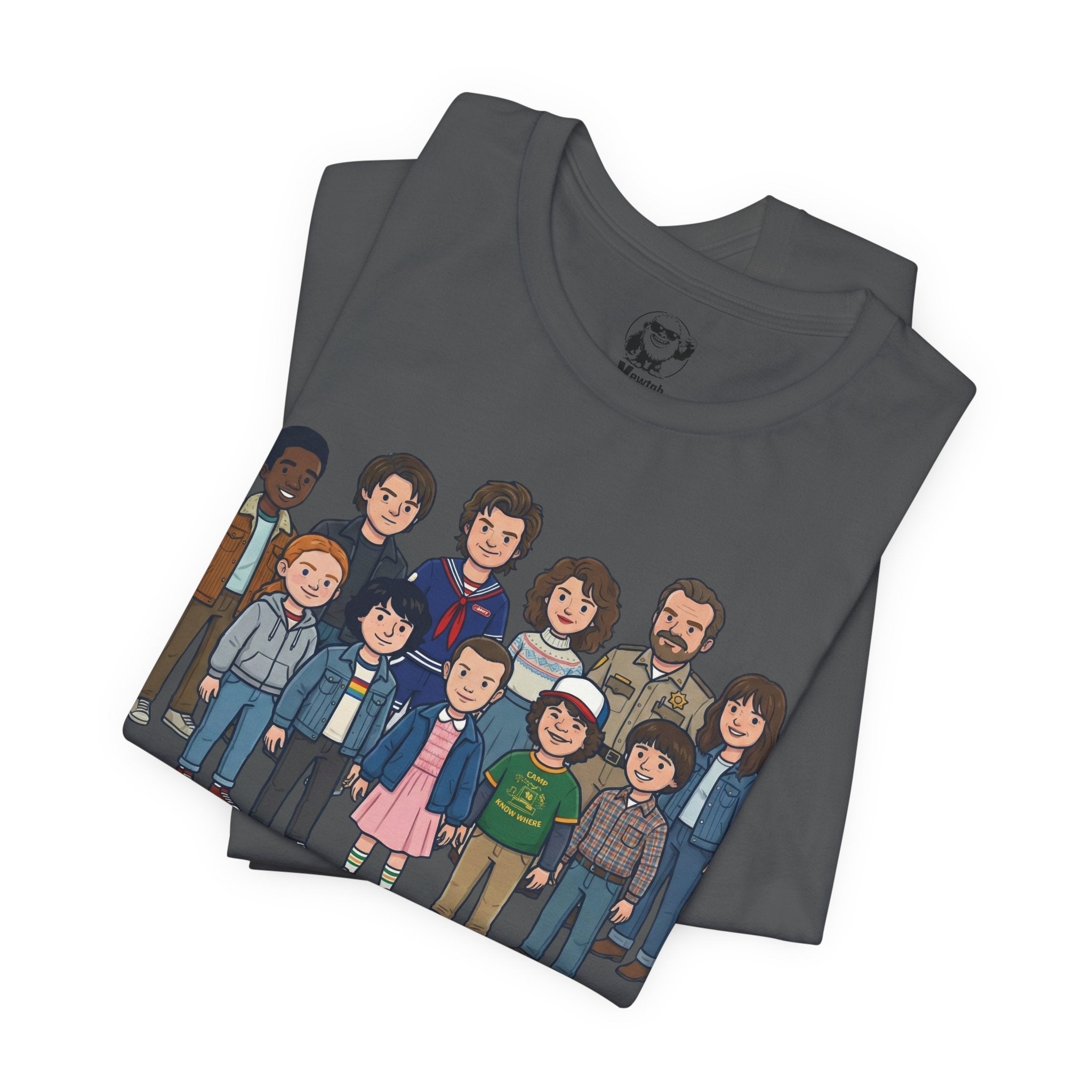 Stranger Things Tee — Cute Retro Cartoon Character Tee