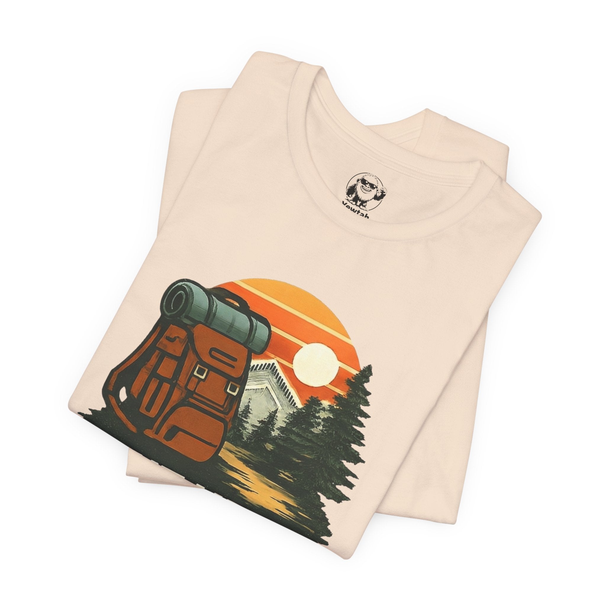 Out Here Avoiding My Responsibilities - Backpack Sunset Outdoor Tee