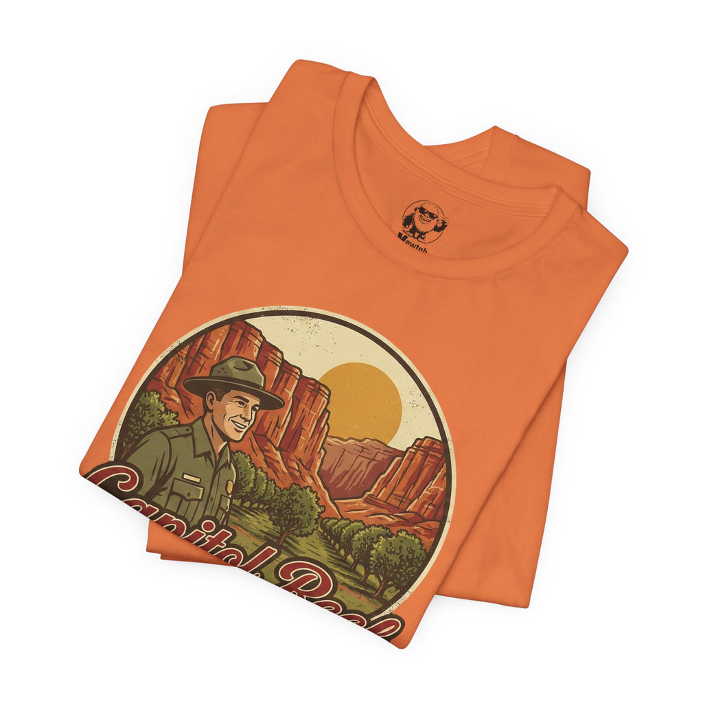 Capitol Rock National Park Tee — Vintage Outdoor Travel T‑Shirt