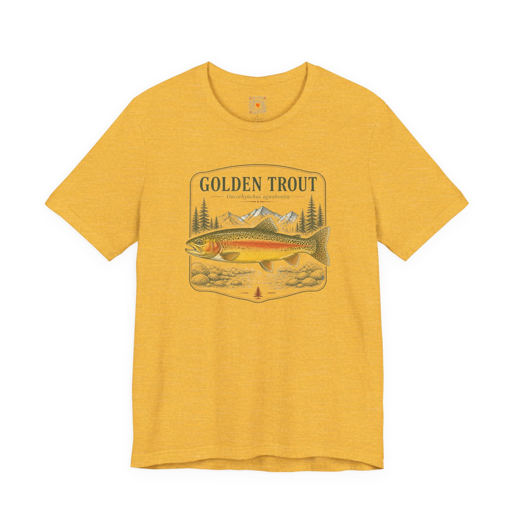 Golden Trout Fishing Tee