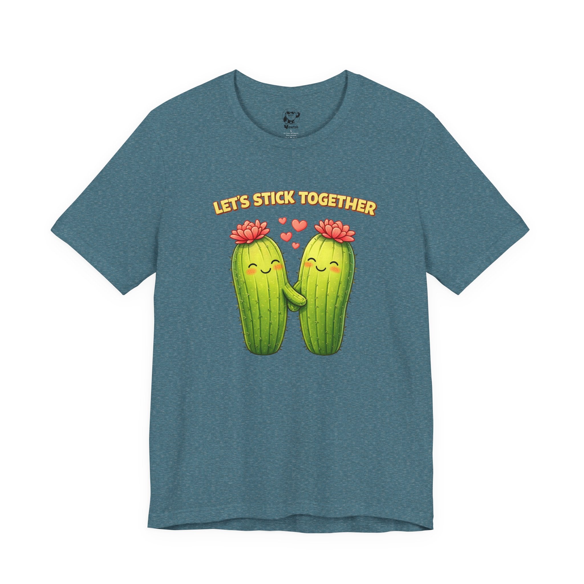 Let’s Stick Together Cactus Tee