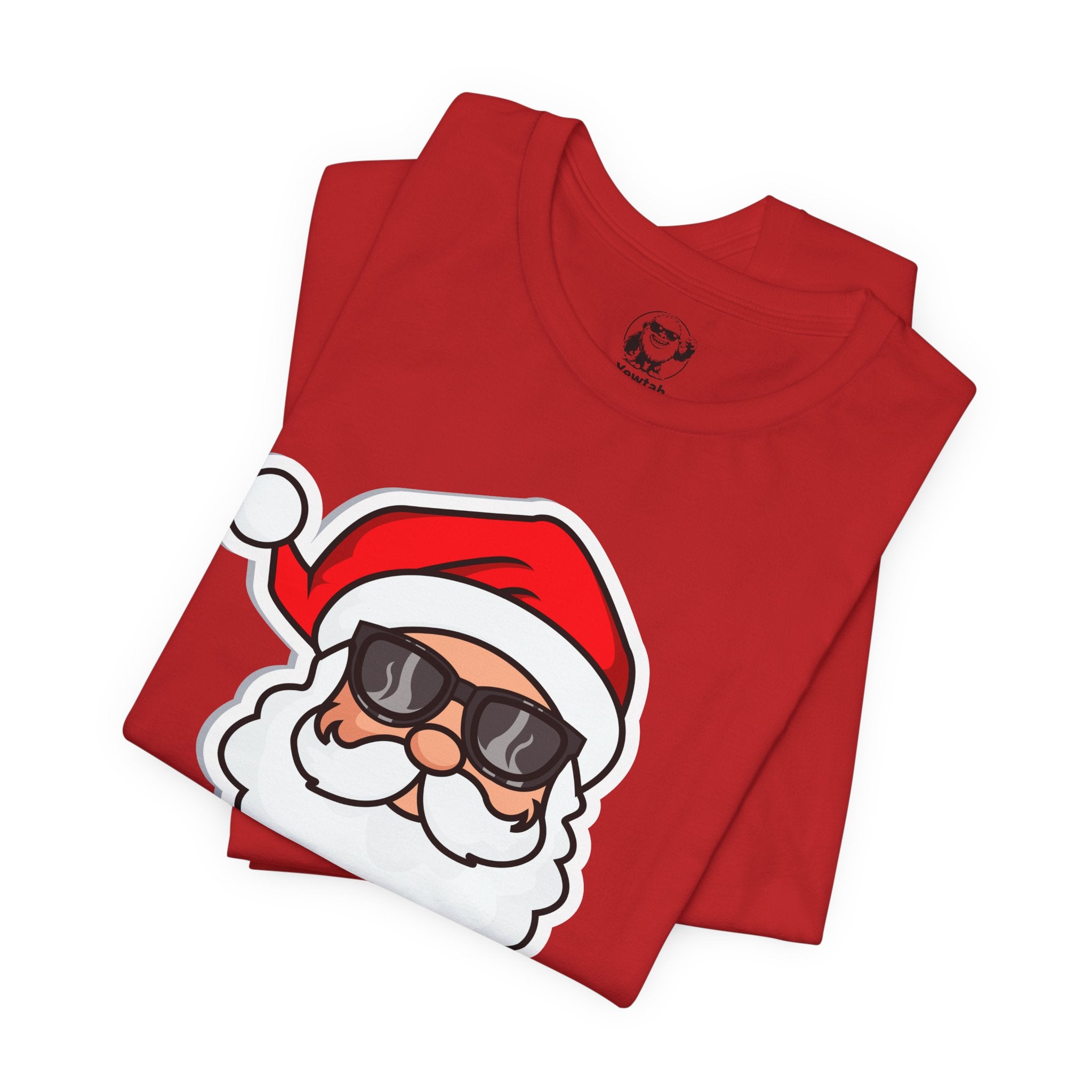 Santa with Sunglasses T‑Shirt — Cool Christmas Santa Tee