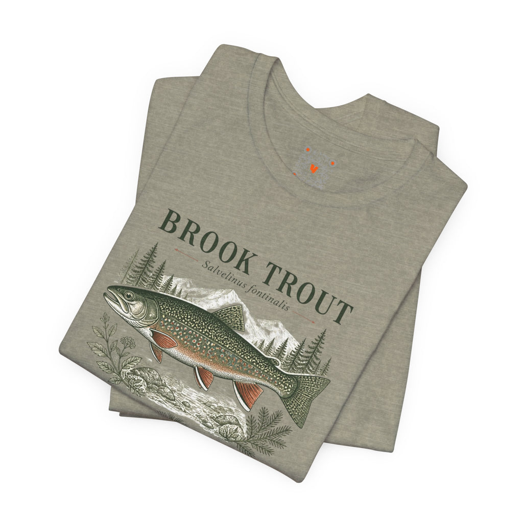 Brook Trout Fishing Tee