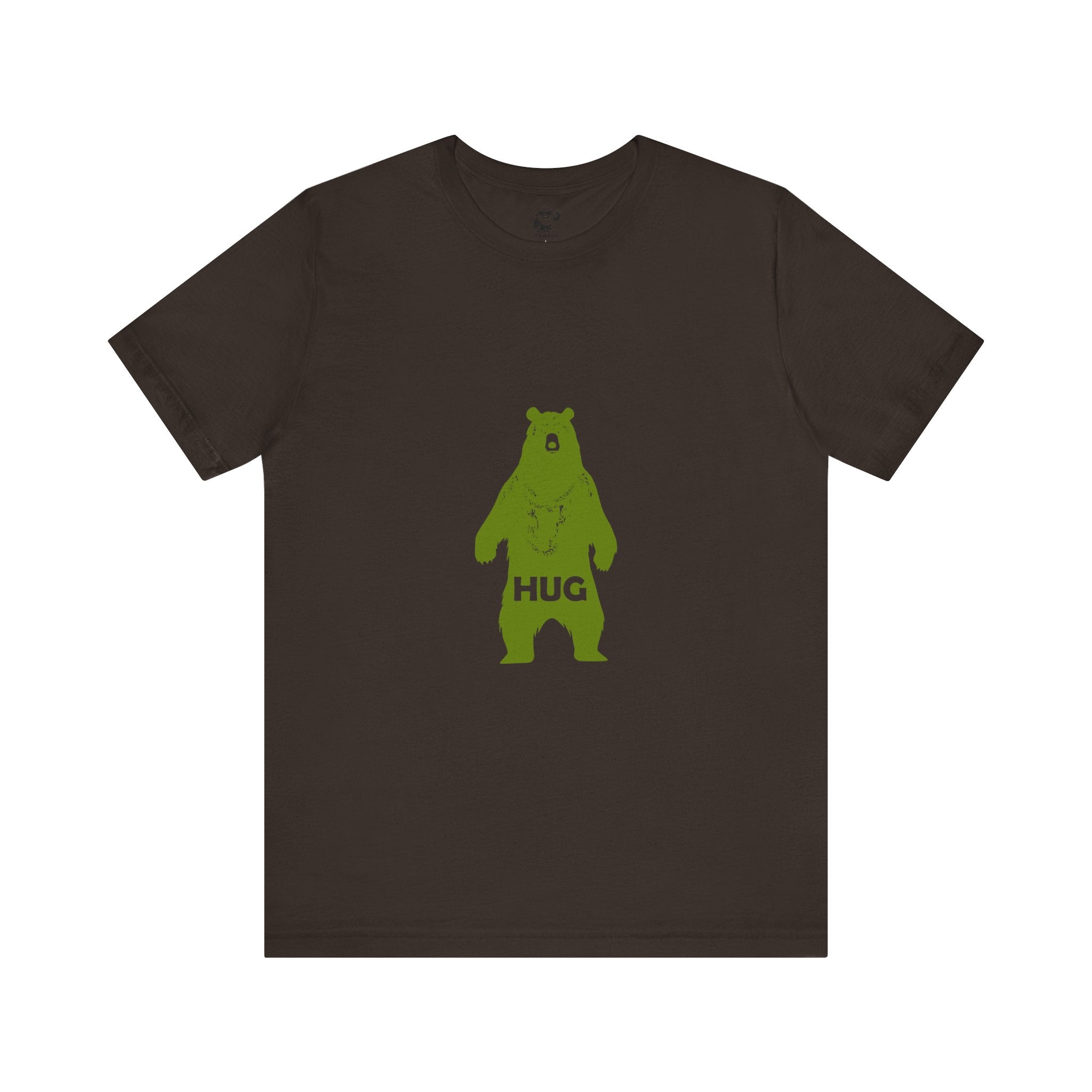 Bear Hug T-Shirt — Cute Green Bear Graphic Tee