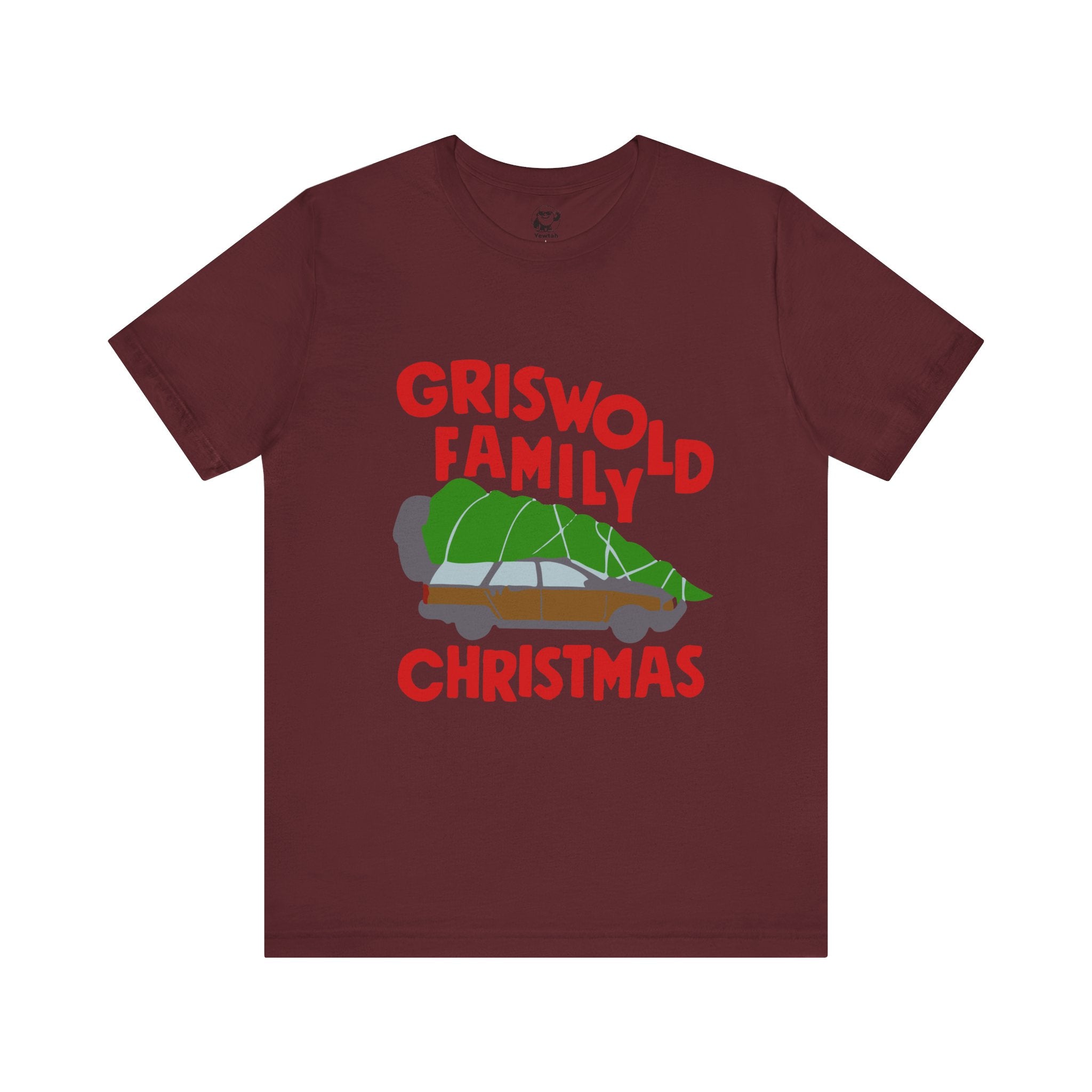 Griswold Family Christmas Tee — Retro Holiday Tree Car T-Shirt