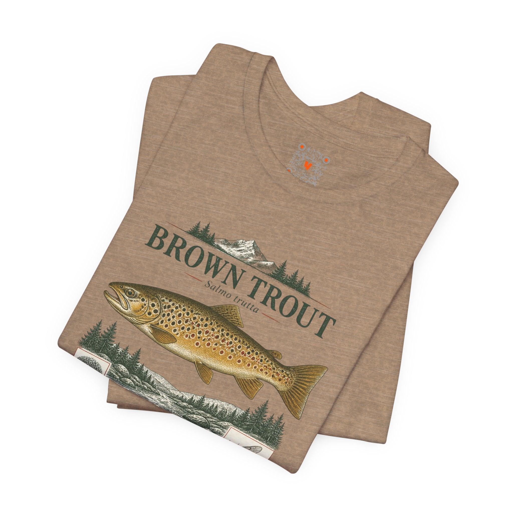 Brown Trout Fishing Tee