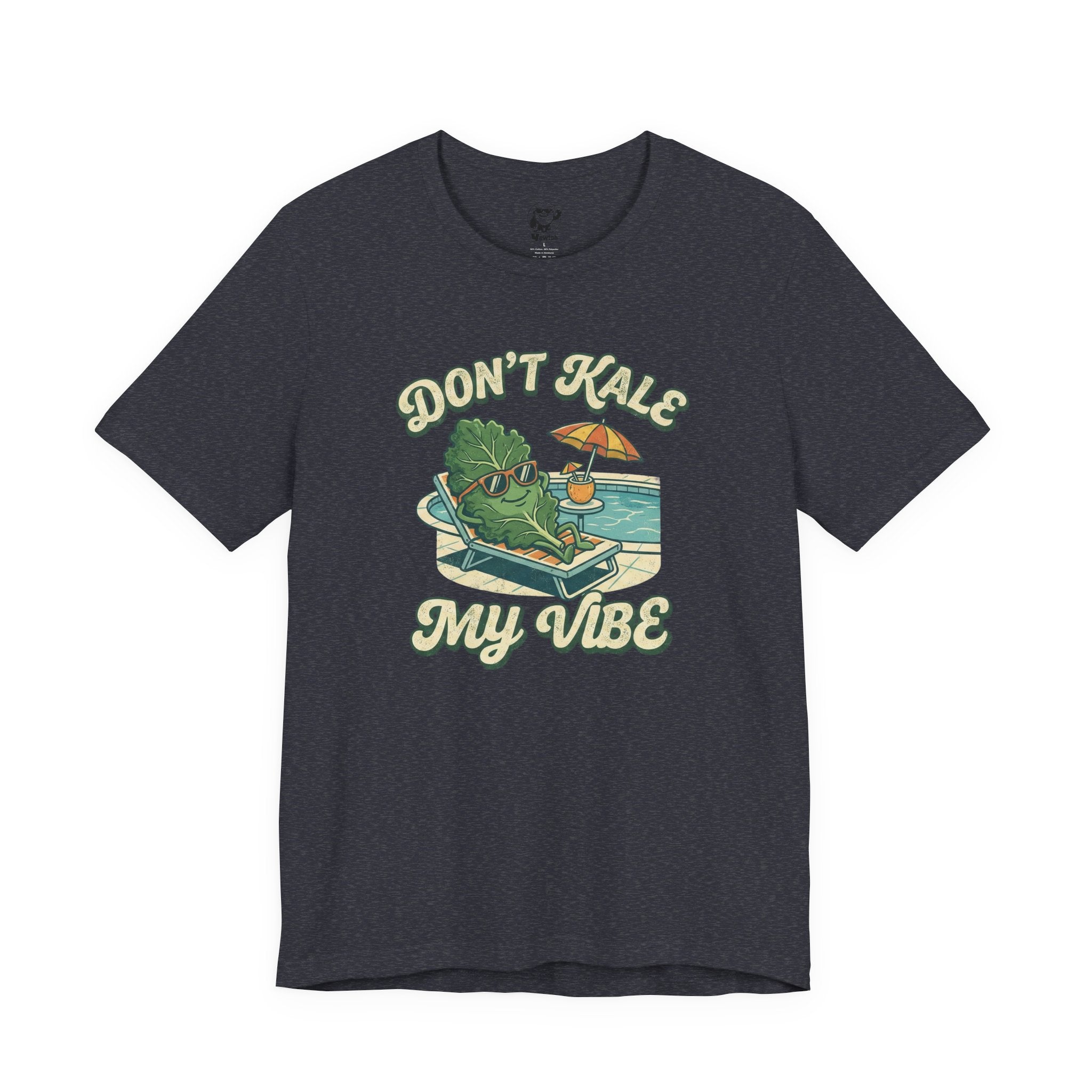 Don't Kale My Vibe - Retro Veggie Chill Graphic Tee