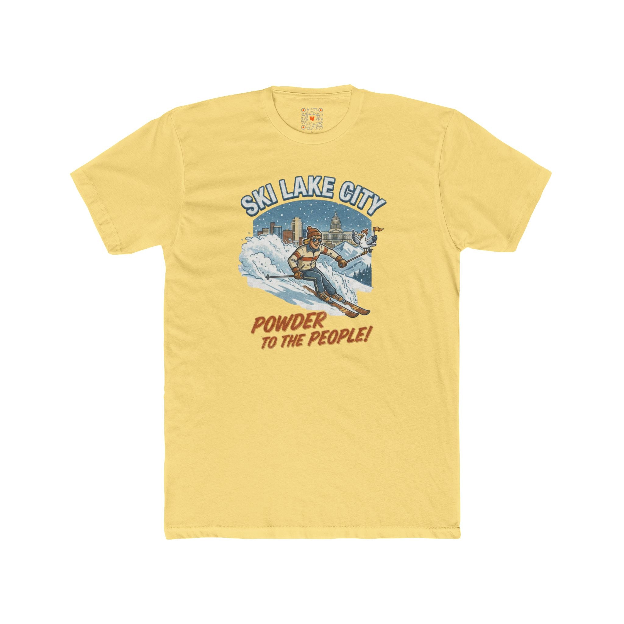 Ski Lake City 'Powder to the People' Tee