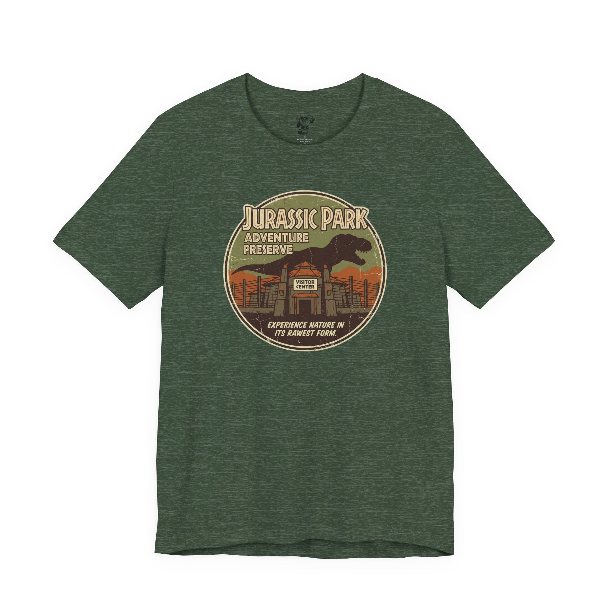 Jurassic Park Adventure Preserve Retro Graphic Tee