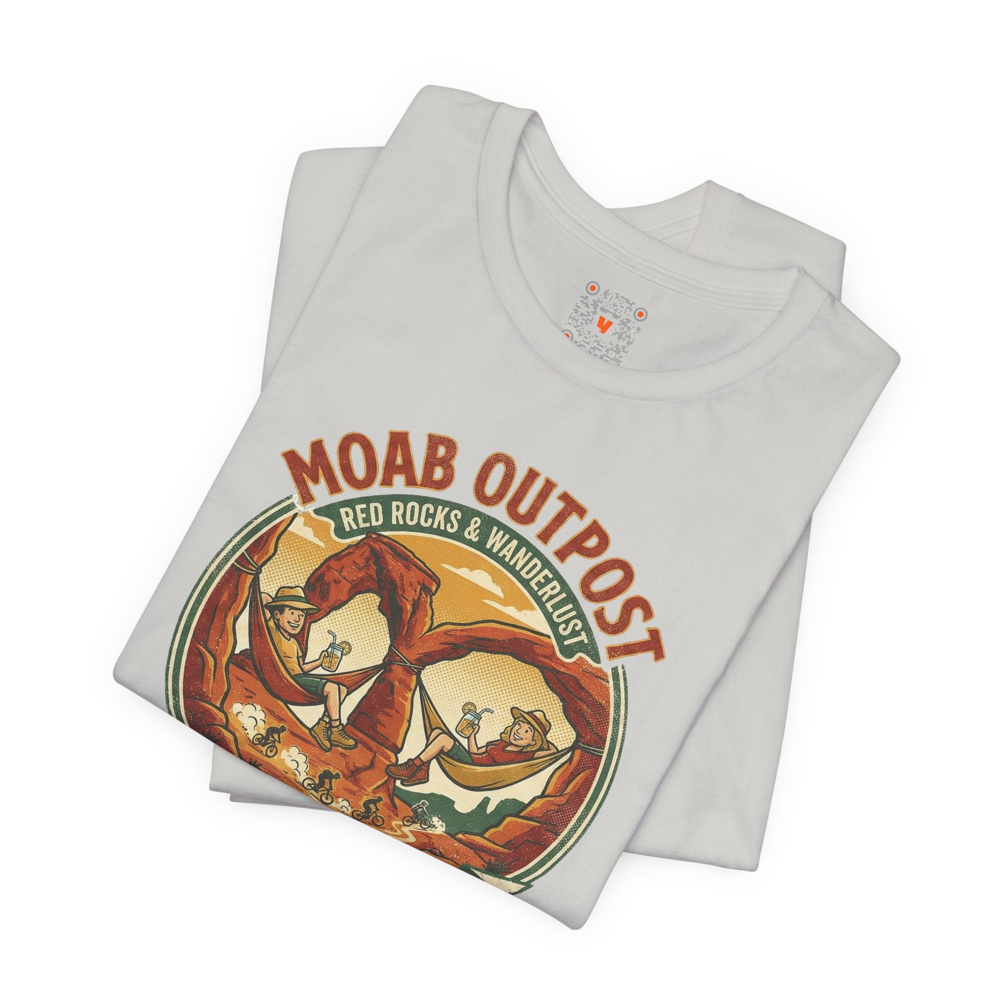 Moab Outpost Adventure Tee — "Adventure: Just Add Sand" Graphic T-Shirt