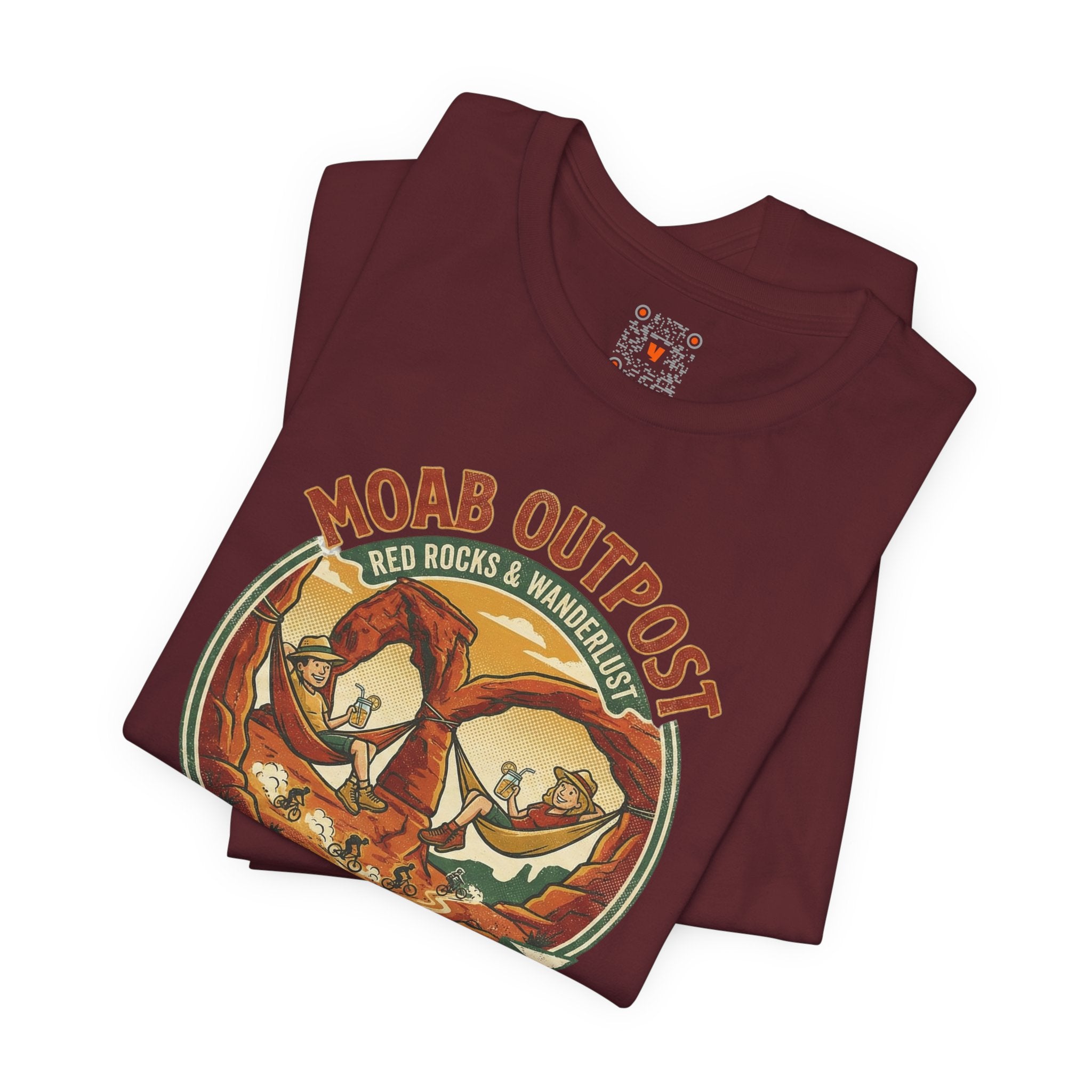 Moab Outpost Adventure Tee — "Adventure: Just Add Sand" Graphic T-Shirt