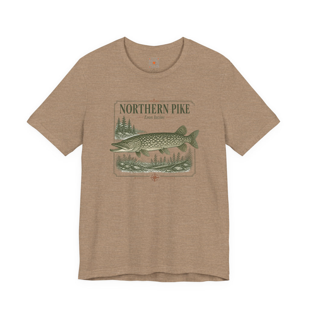 Northern Pike Fishing Tee