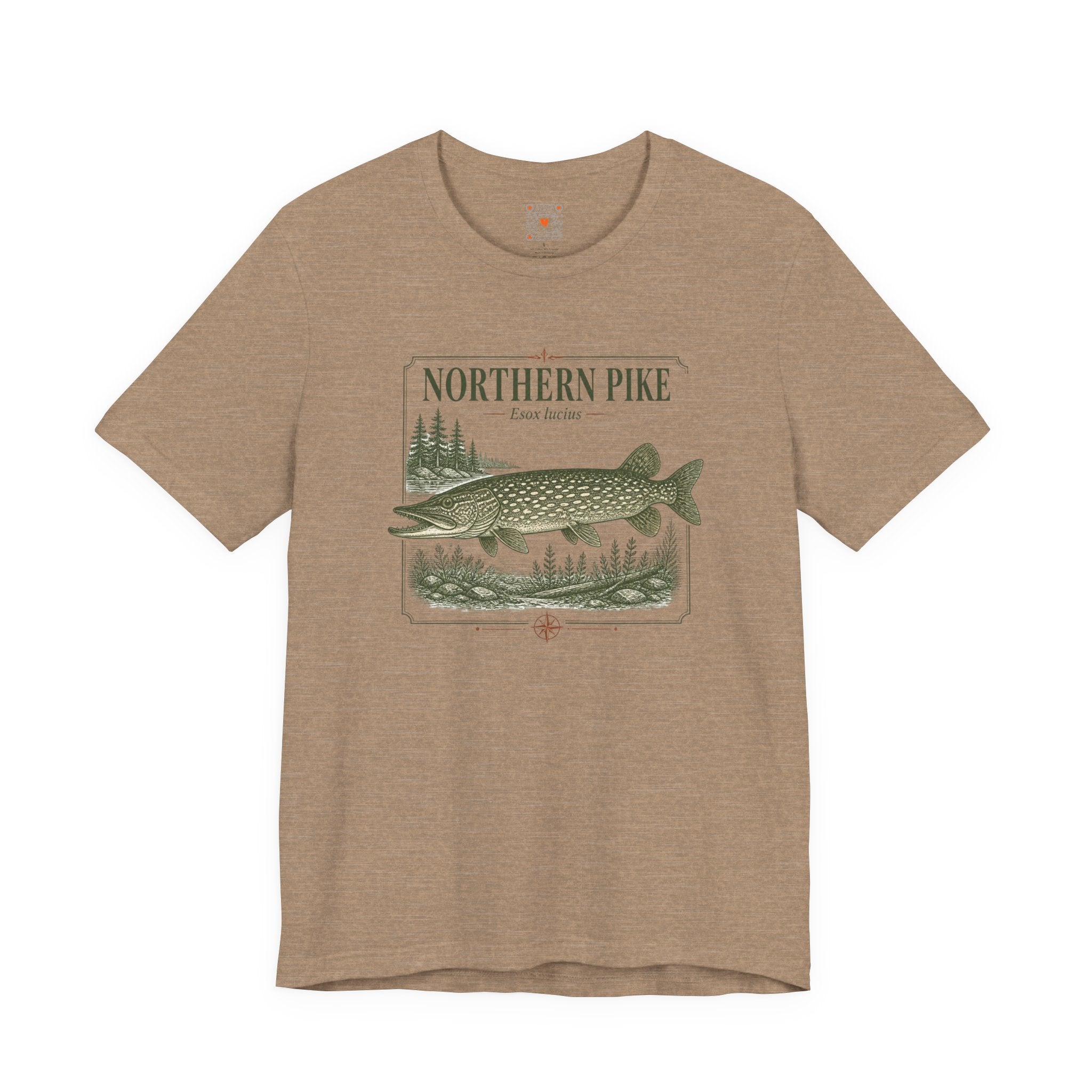 Northern Pike Fishing Tee