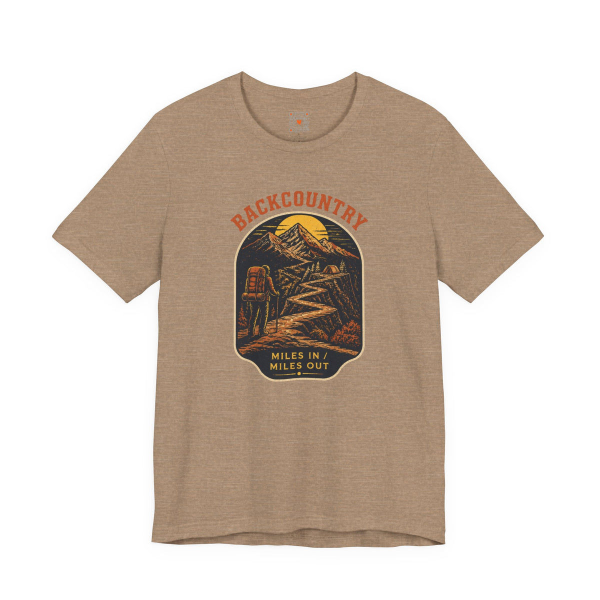 Backcountry Miles In, Miles Out Tee