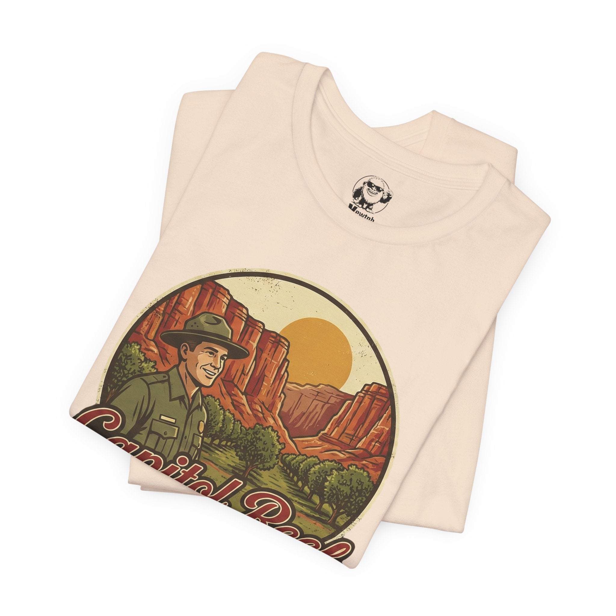 Capitol Rock National Park Tee — Vintage Outdoor Travel T‑Shirt