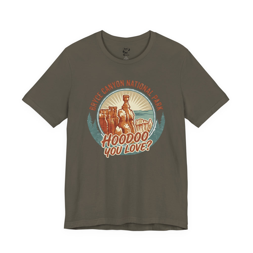 Bryce Canyon National Park Tee — "Hoodoo You Love?" Retro Travel T-Shirt