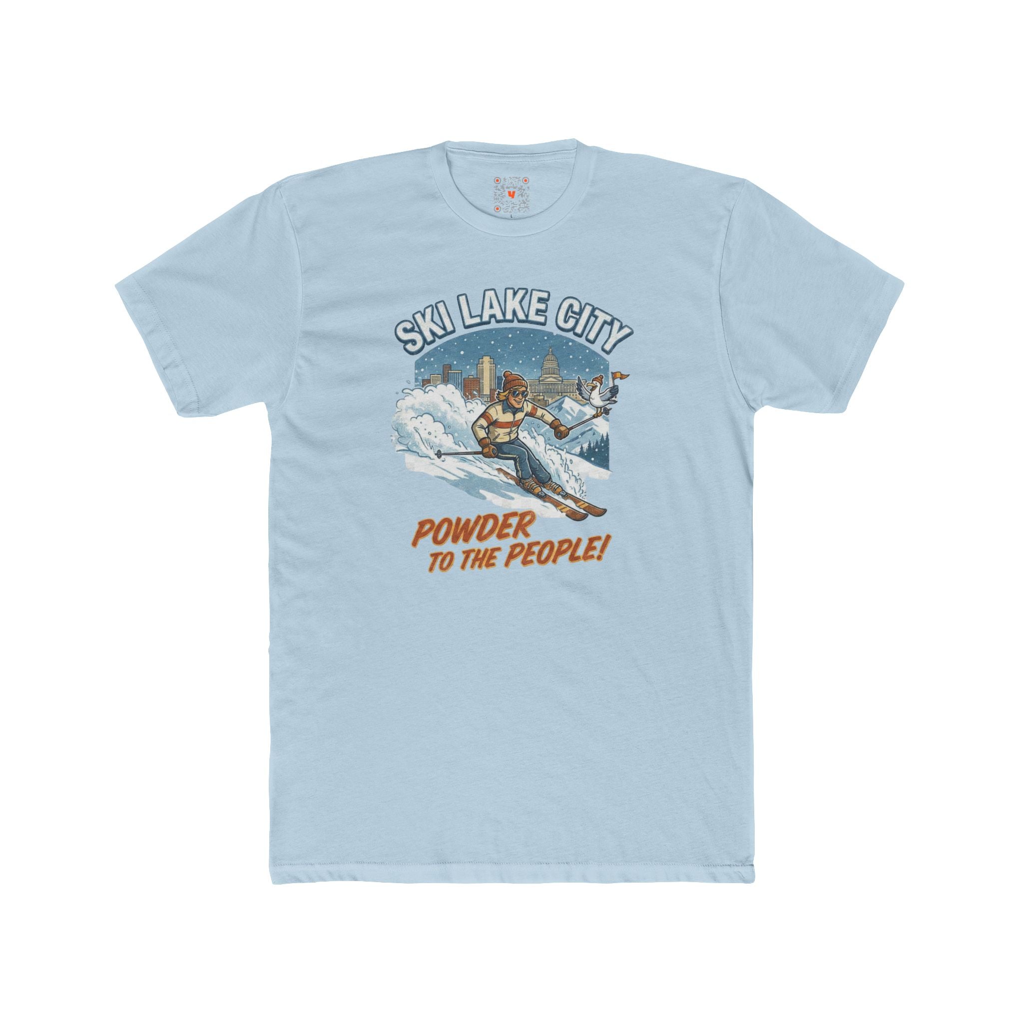 Ski Lake City 'Powder to the People' Tee