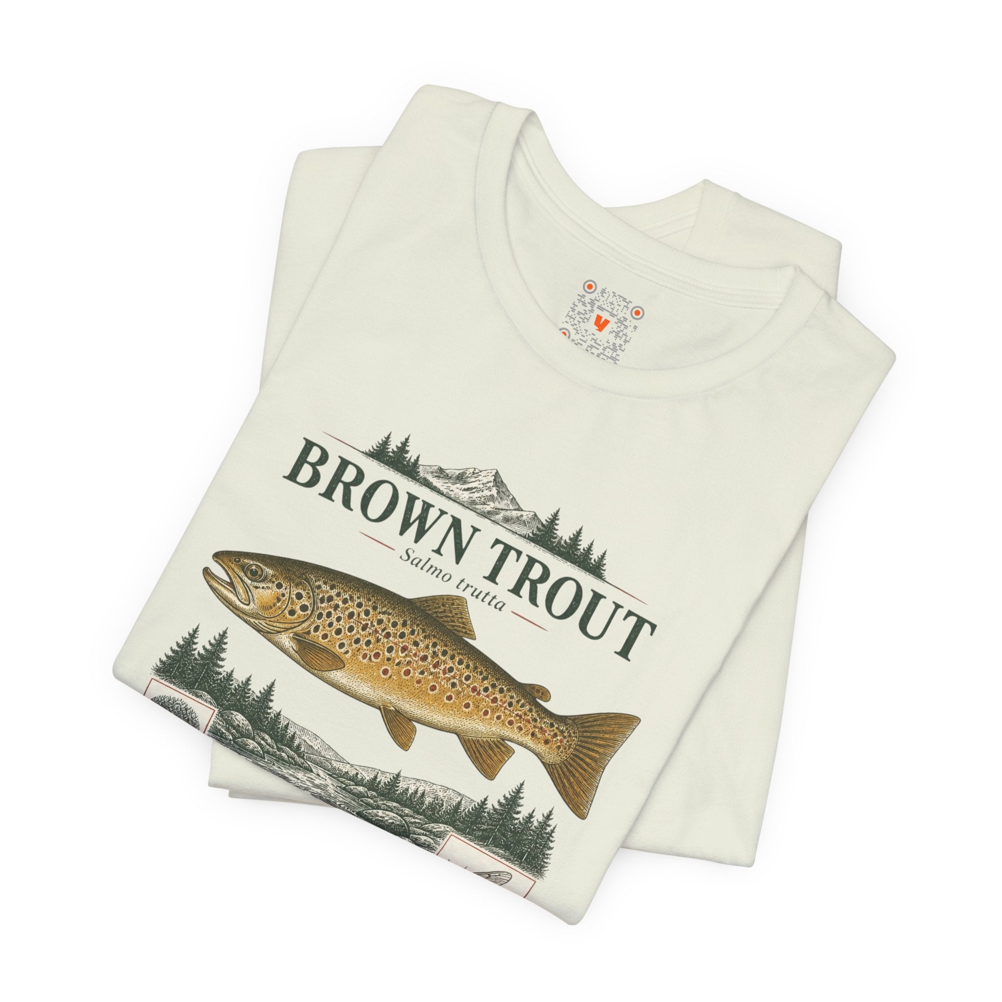 Brown Trout Fishing Tee