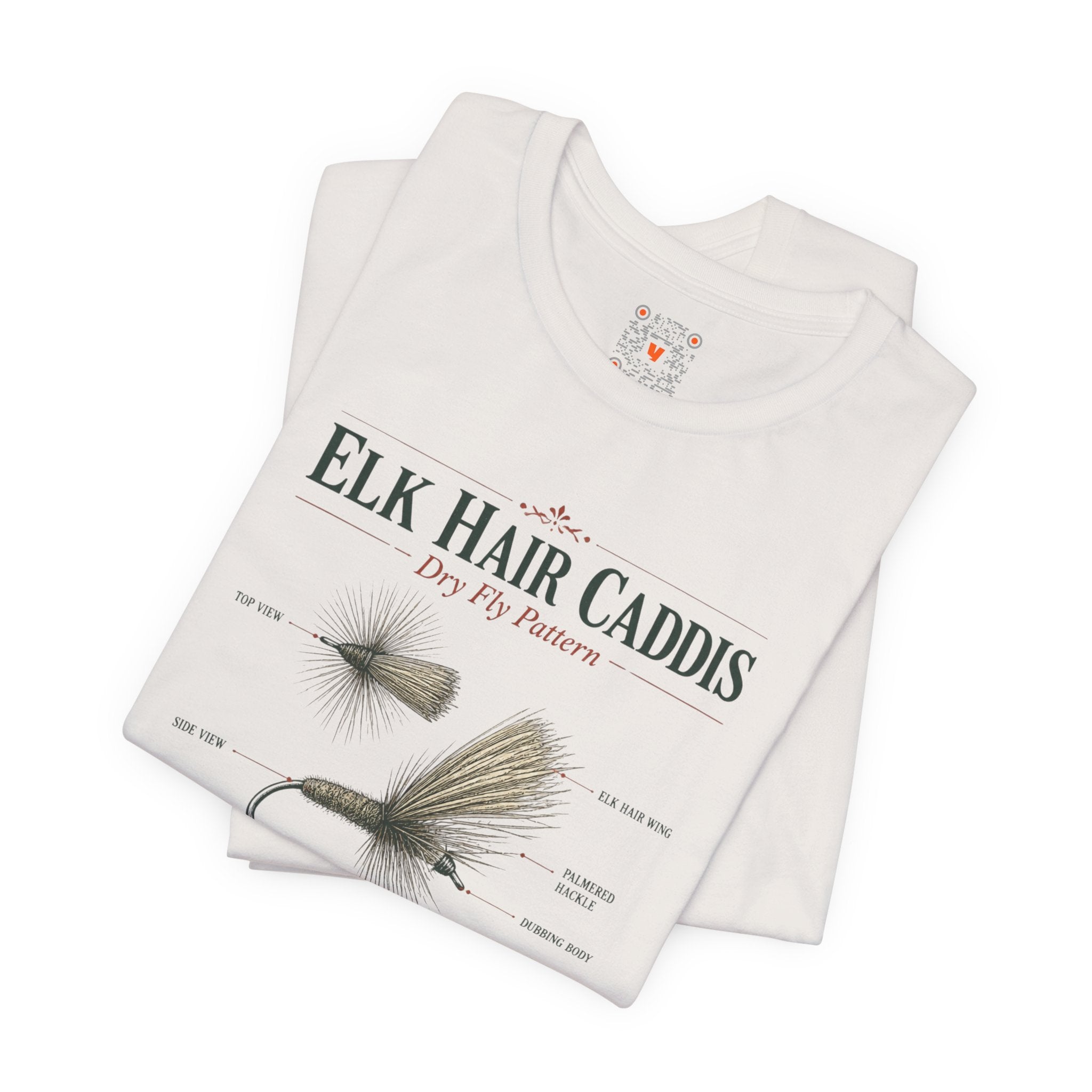 Elk Hair Caddis Fly Fishing Tee
