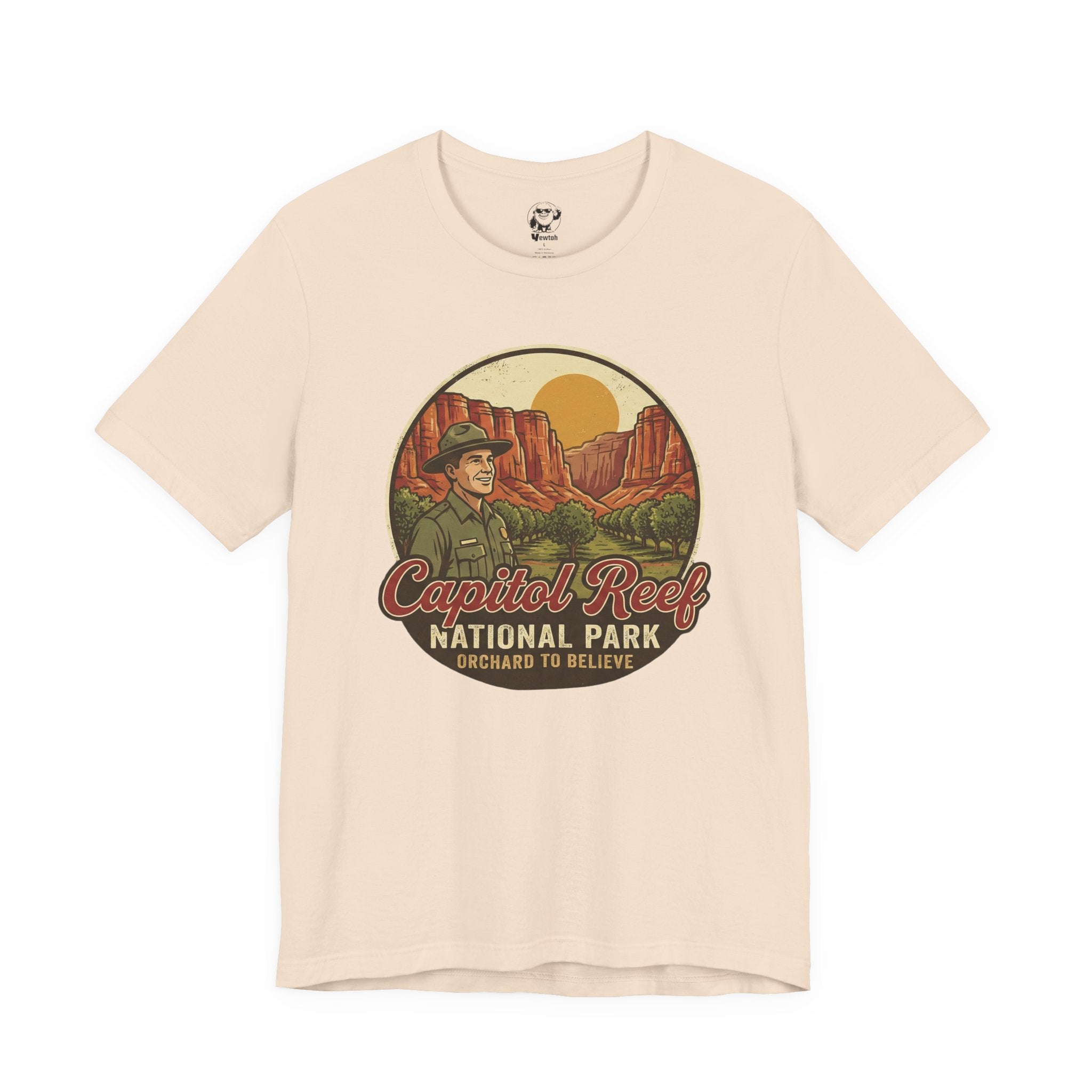 Capitol Rock National Park Tee — Vintage Outdoor Travel T‑Shirt